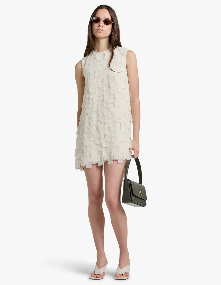 CLEA - BLAKE MINI DRESS (OAT) - Image 5