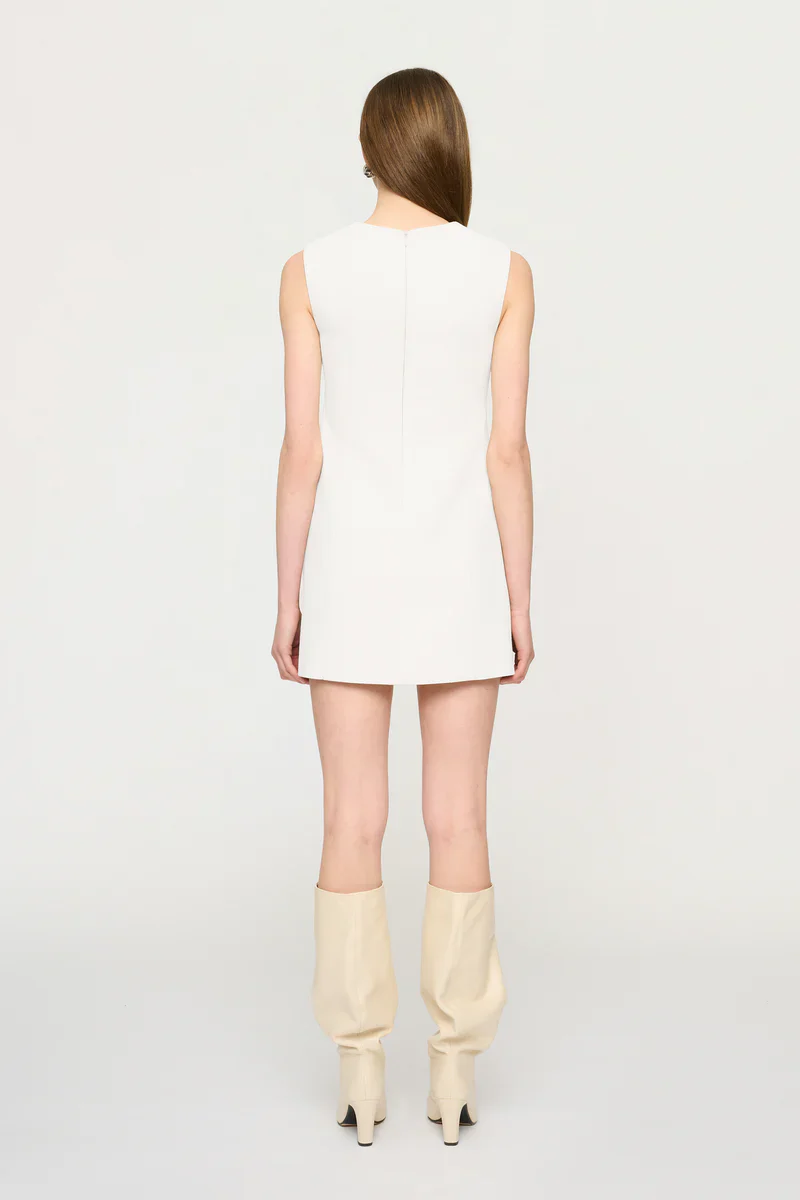CLEA - CEDAR MINI DRESS (OFF WHITE) - Image 2