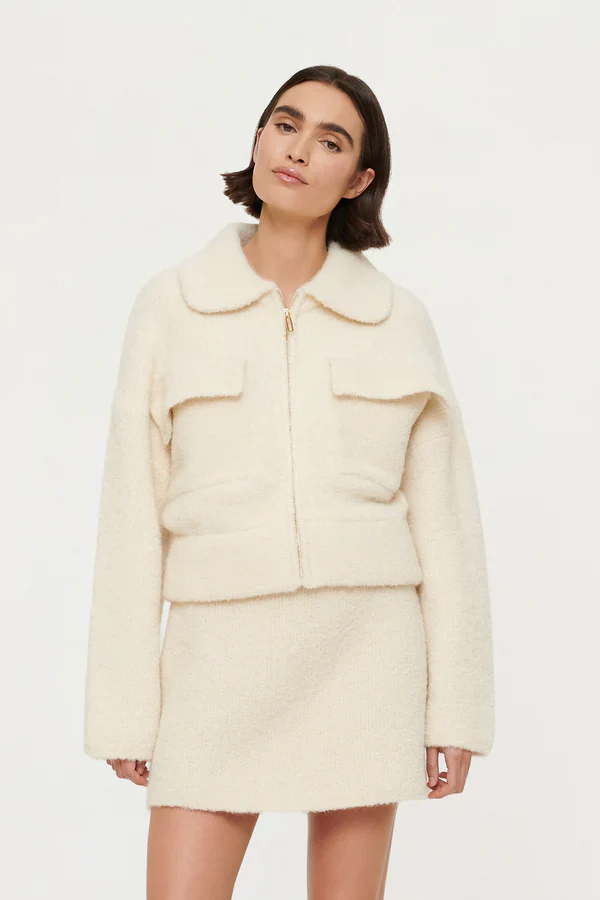 CLEA - Chloe Boucle Skirt - Image 4