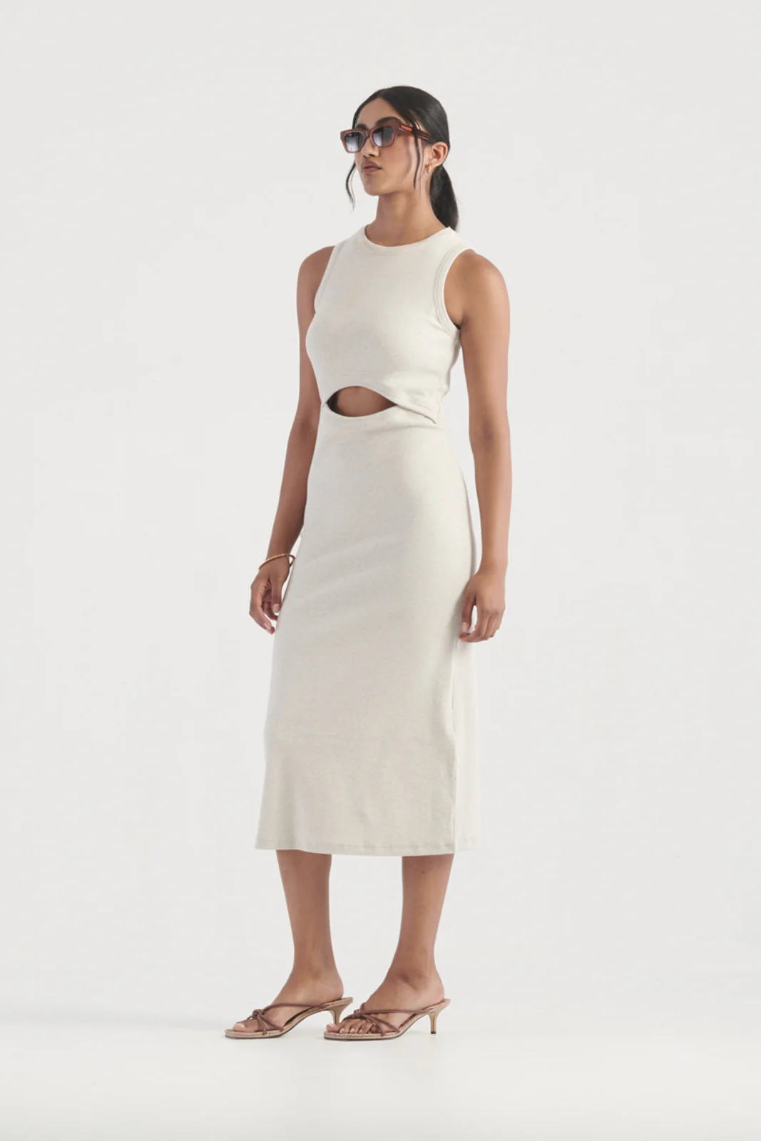 ELKA COLLECTIVE - Alia Dress (Oatmarle)