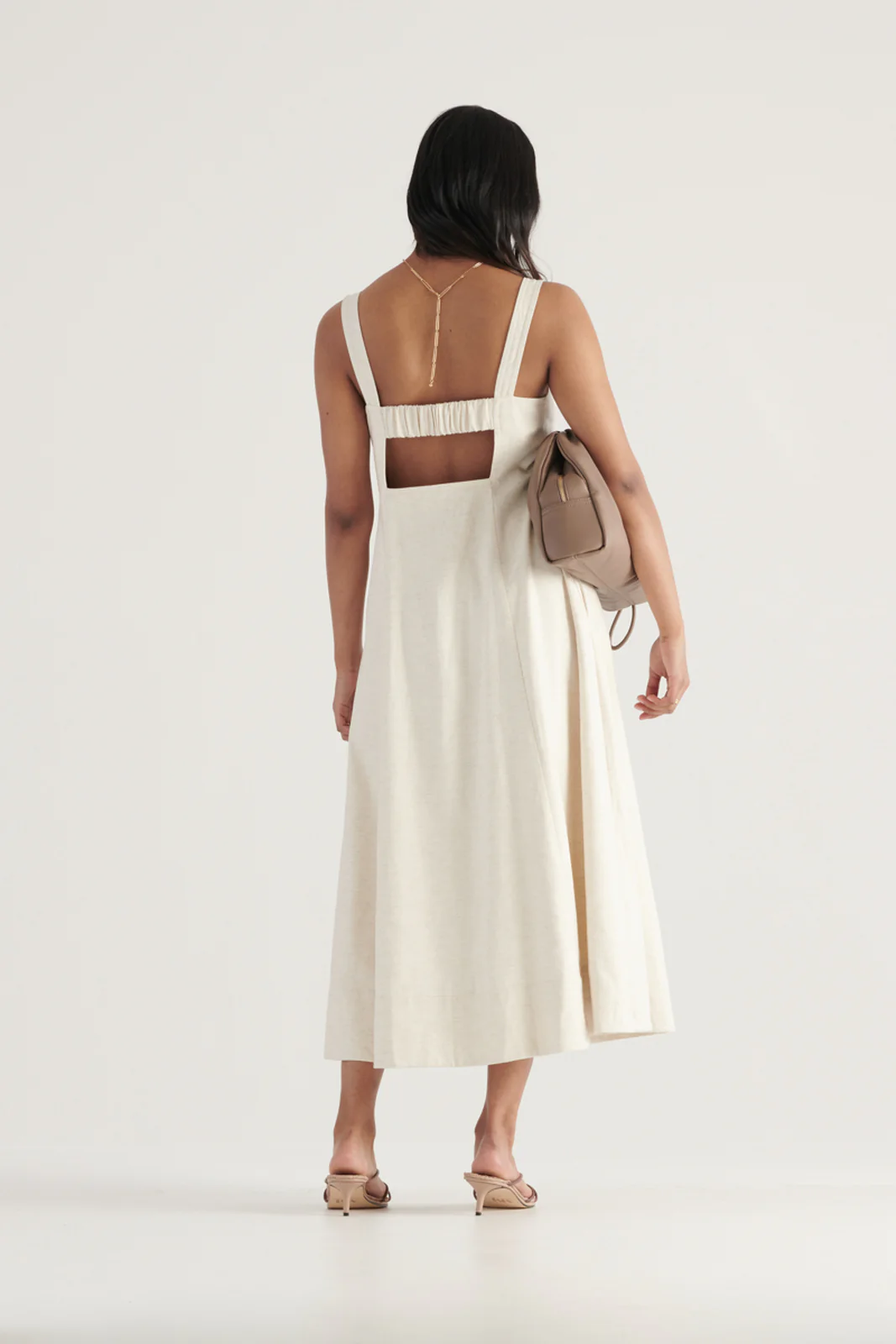 ELKA COLLECTIVE - Arabella Dress (Natural Fleck) - Image 7