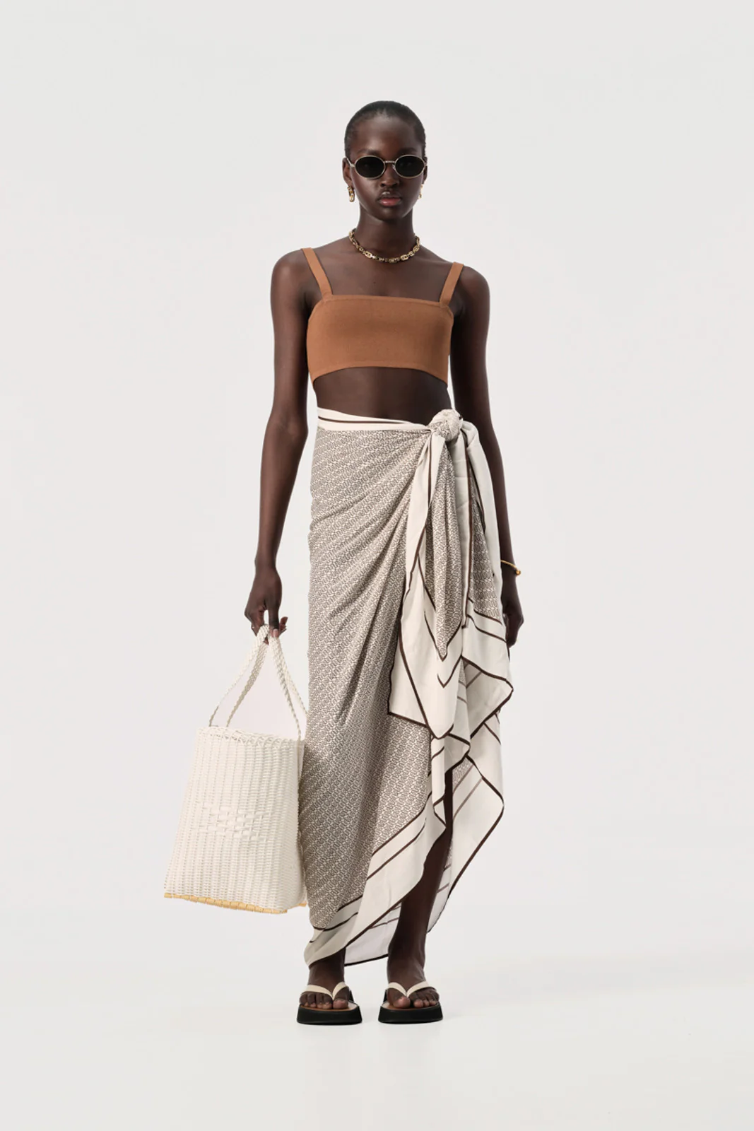 ELKA COLLECTIVE - Ava Knit Bralette (Caramel)