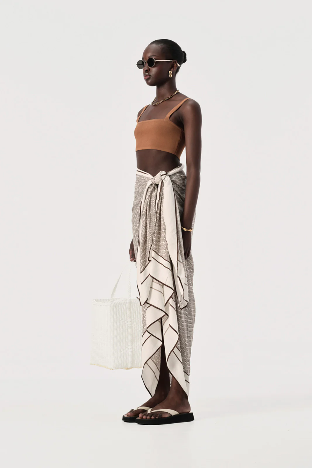 ELKA COLLECTIVE - Ava Knit Bralette (Caramel) - Image 2