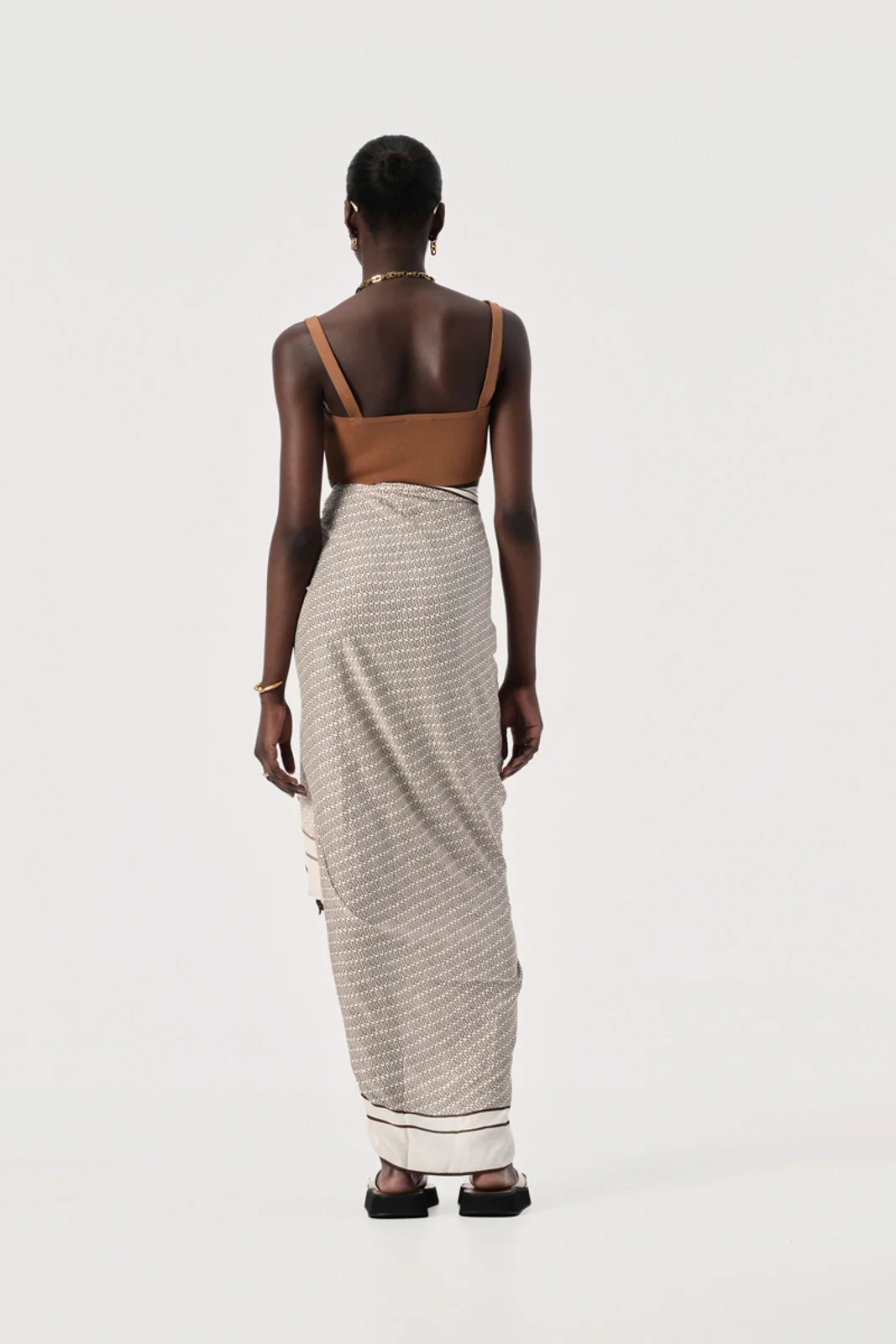 ELKA COLLECTIVE - Ava Knit Bralette (Caramel) - Image 3