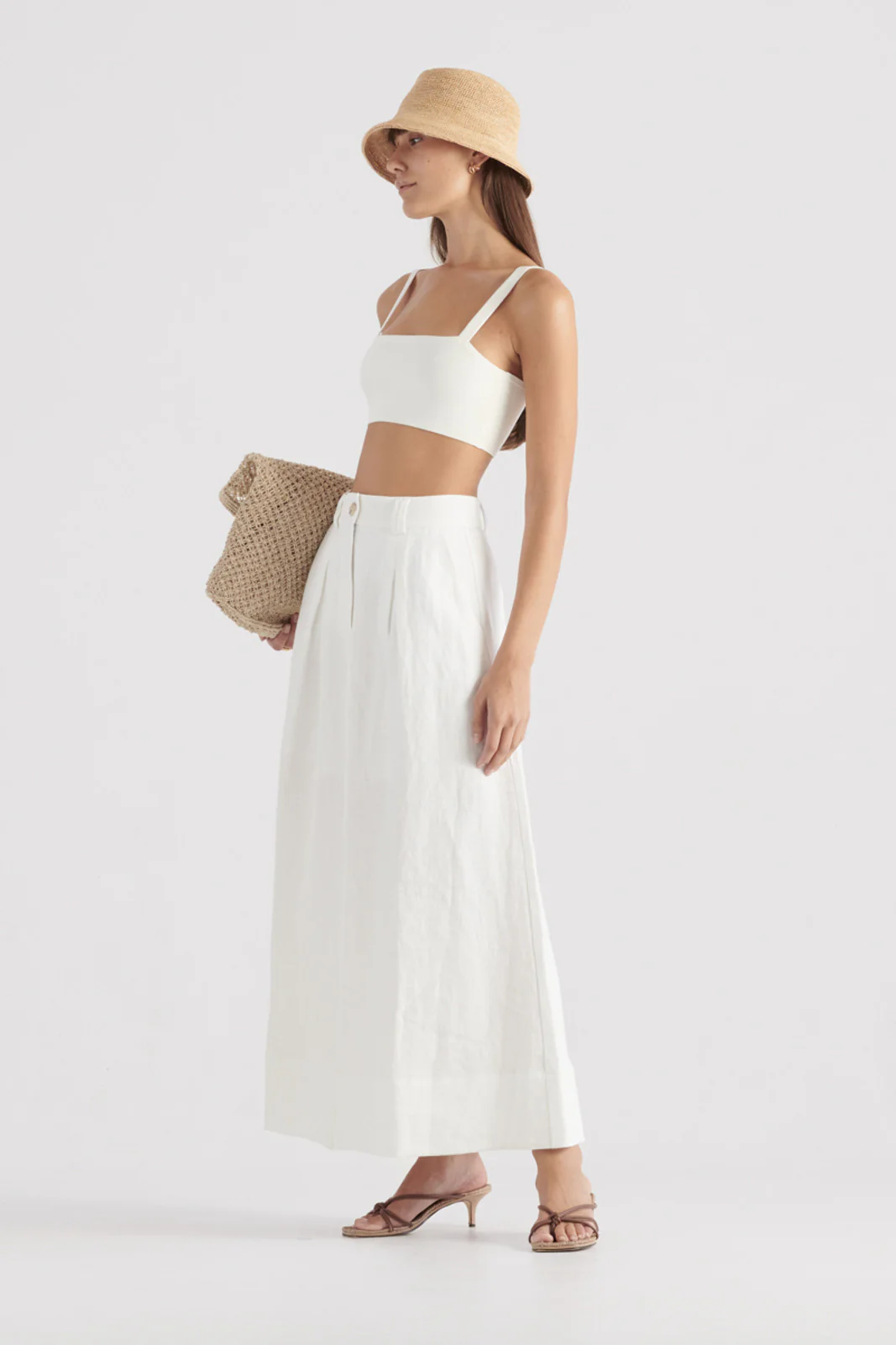 Elka Collective - Ava Knit Bralette (White) - Image 3