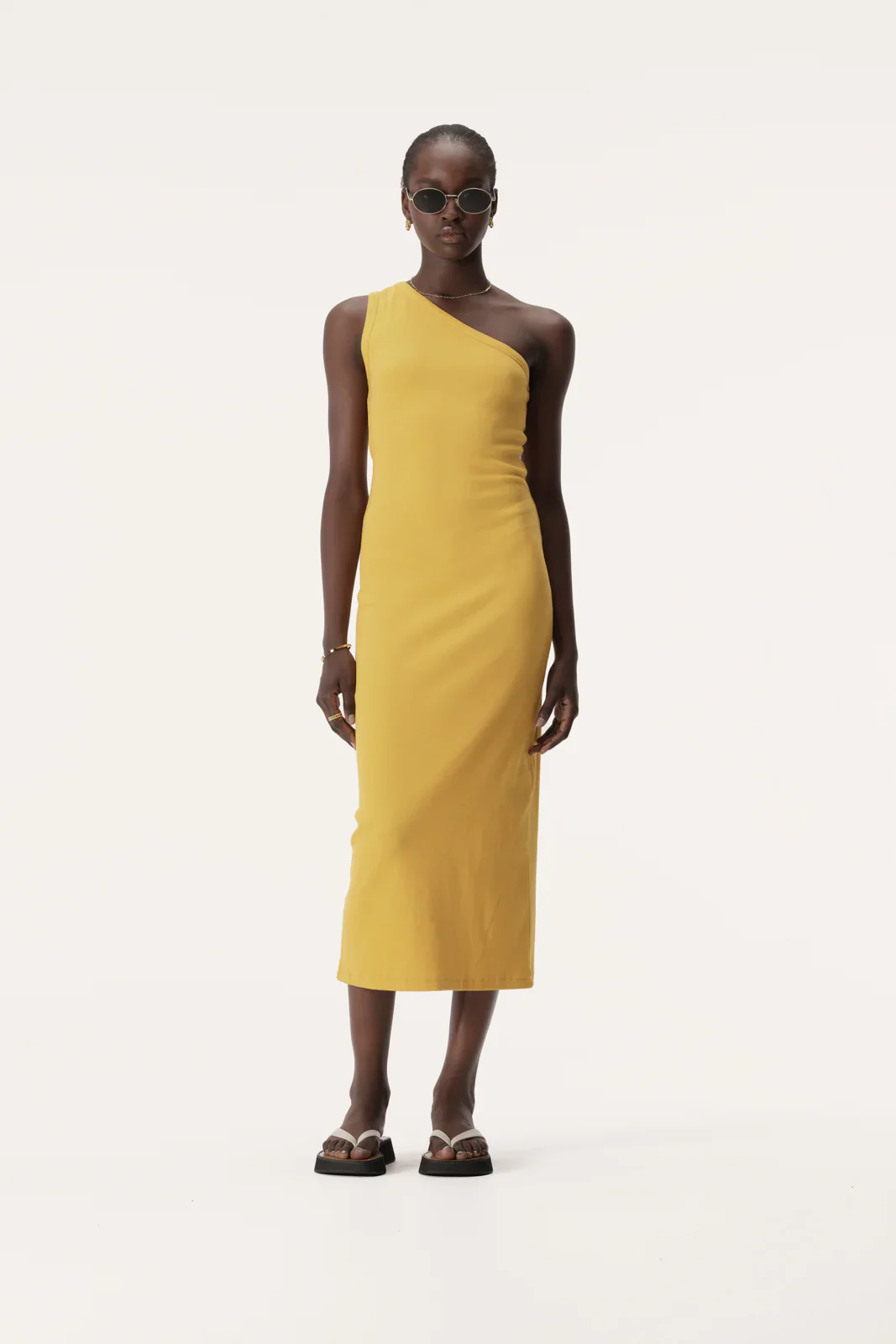 ELKA COLLECTIVE - FERNANDA DRESS (MARIGOLD) - Image 4
