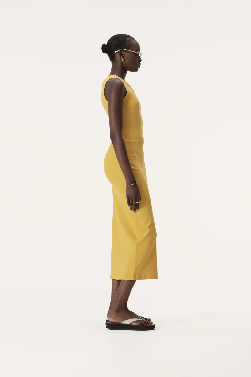 ELKA COLLECTIVE - FERNANDA DRESS (MARIGOLD) - Image 5