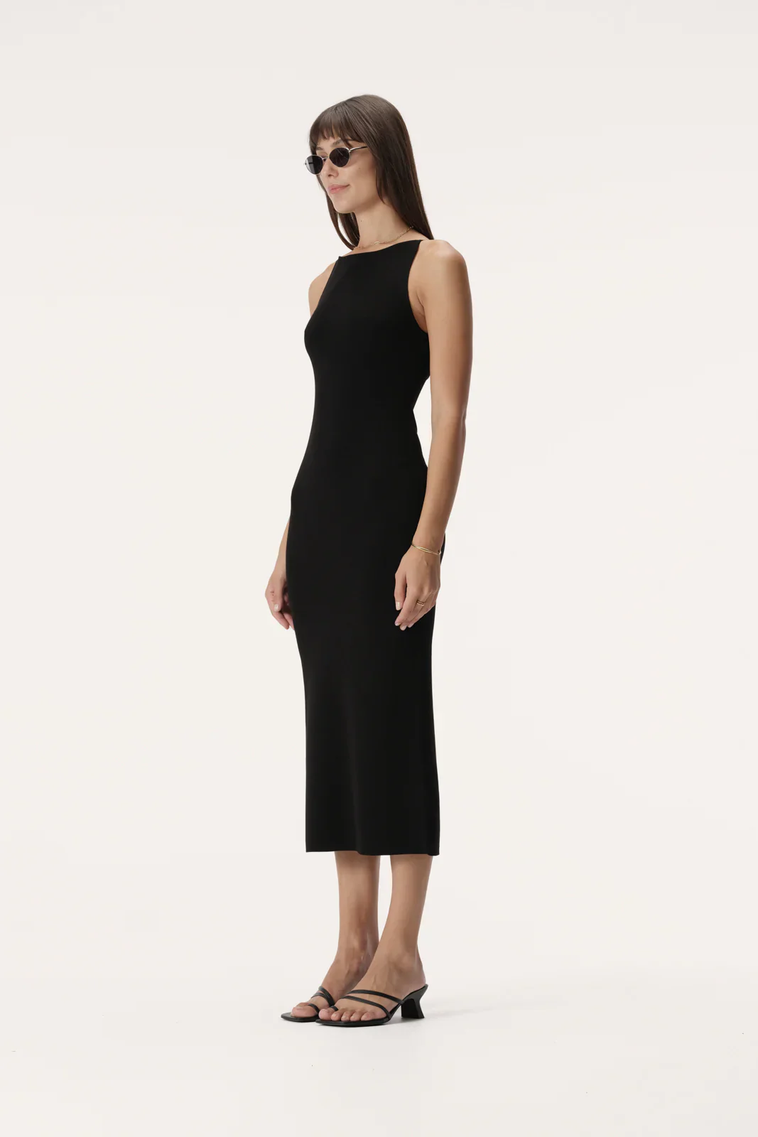 Elka Collective - Fletcher Knit Dress (black) - Image 3