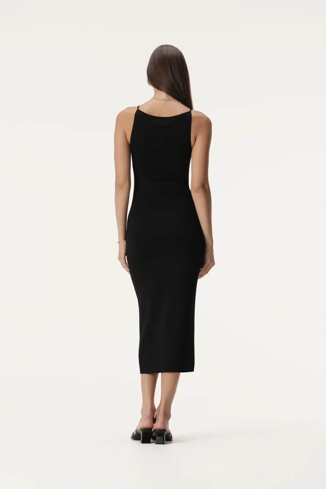Elka Collective - Fletcher Knit Dress (black) - Image 4