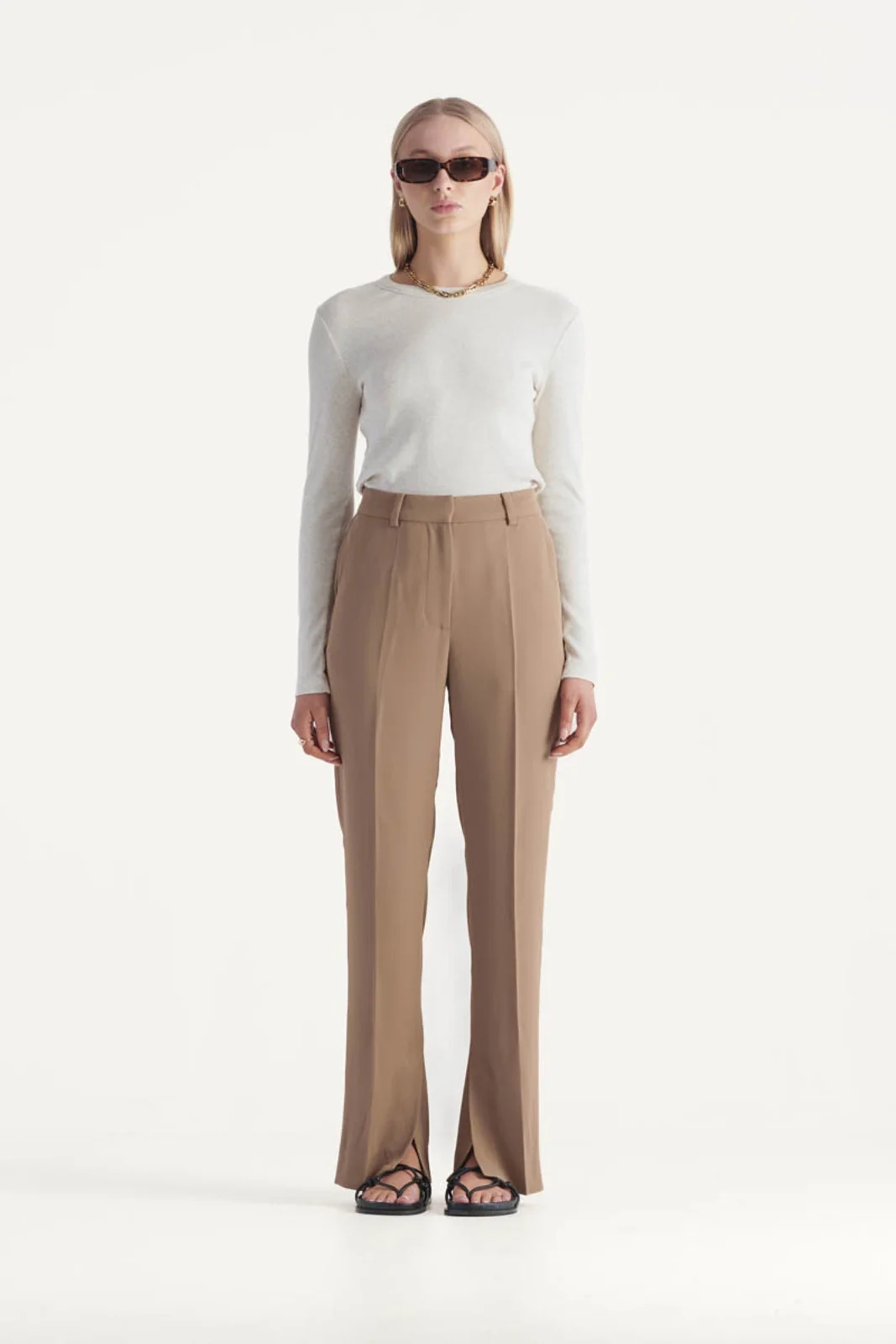 ELKA COLLECTIVE - FRIDA PANT (Taupe) - Image 2