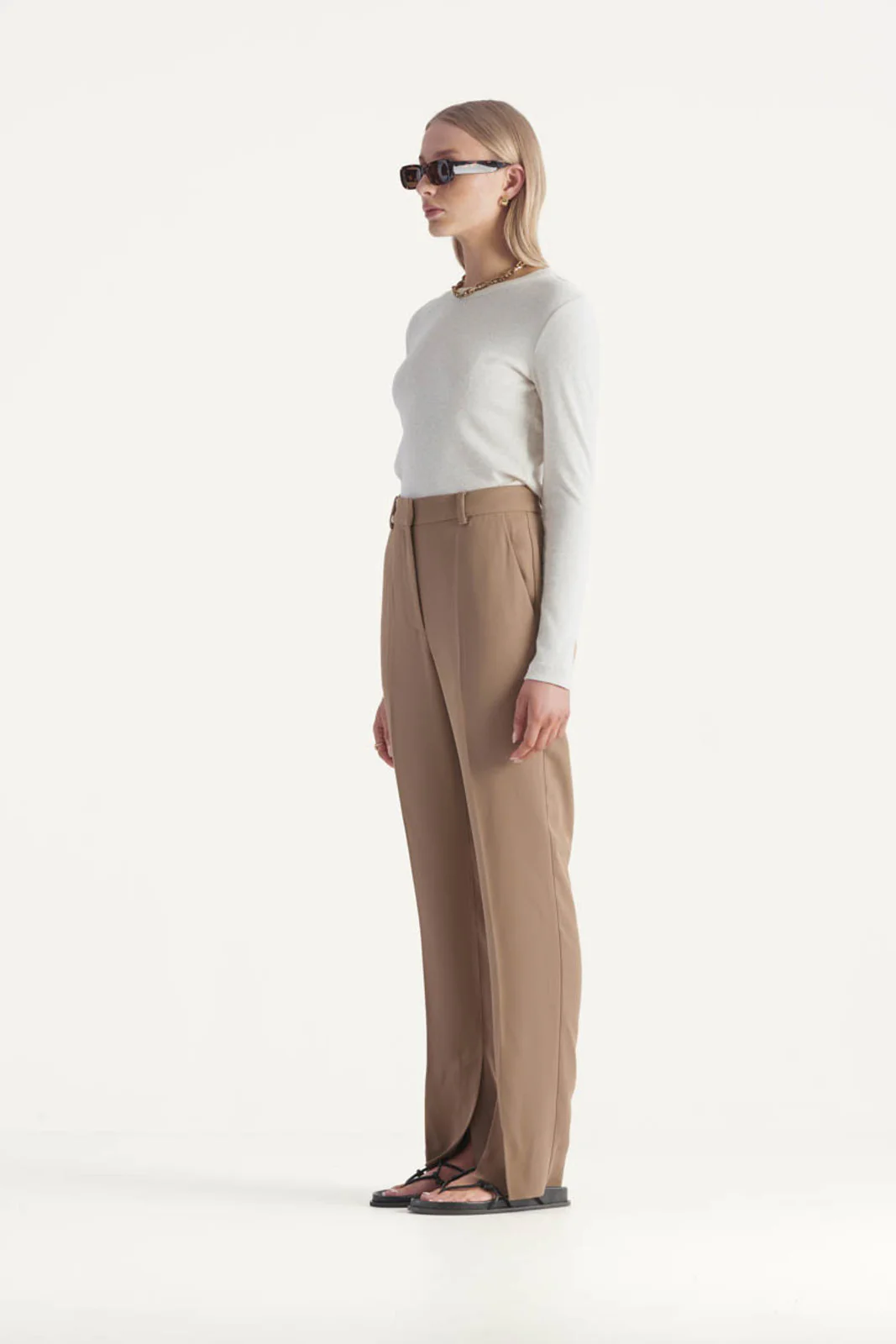 ELKA COLLECTIVE - FRIDA PANT (Taupe) - Image 3
