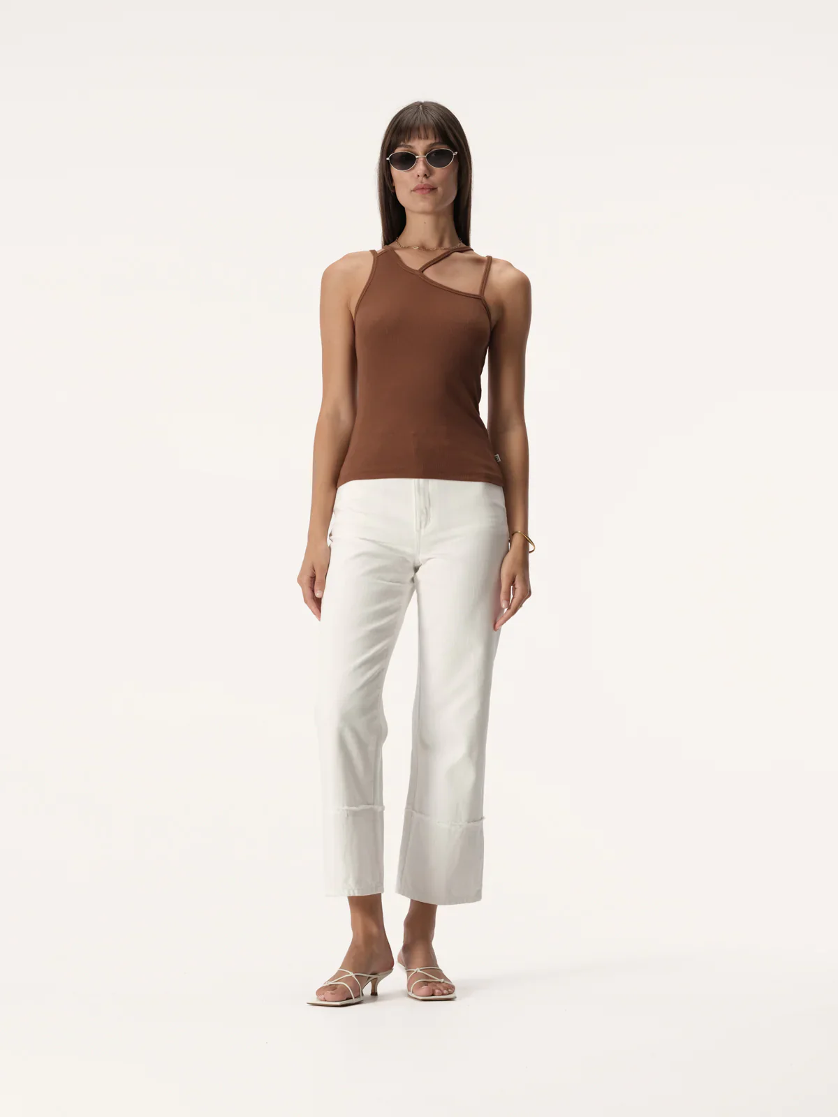 ELKA COLLECTIVE - HAYNES TOP (TAN)