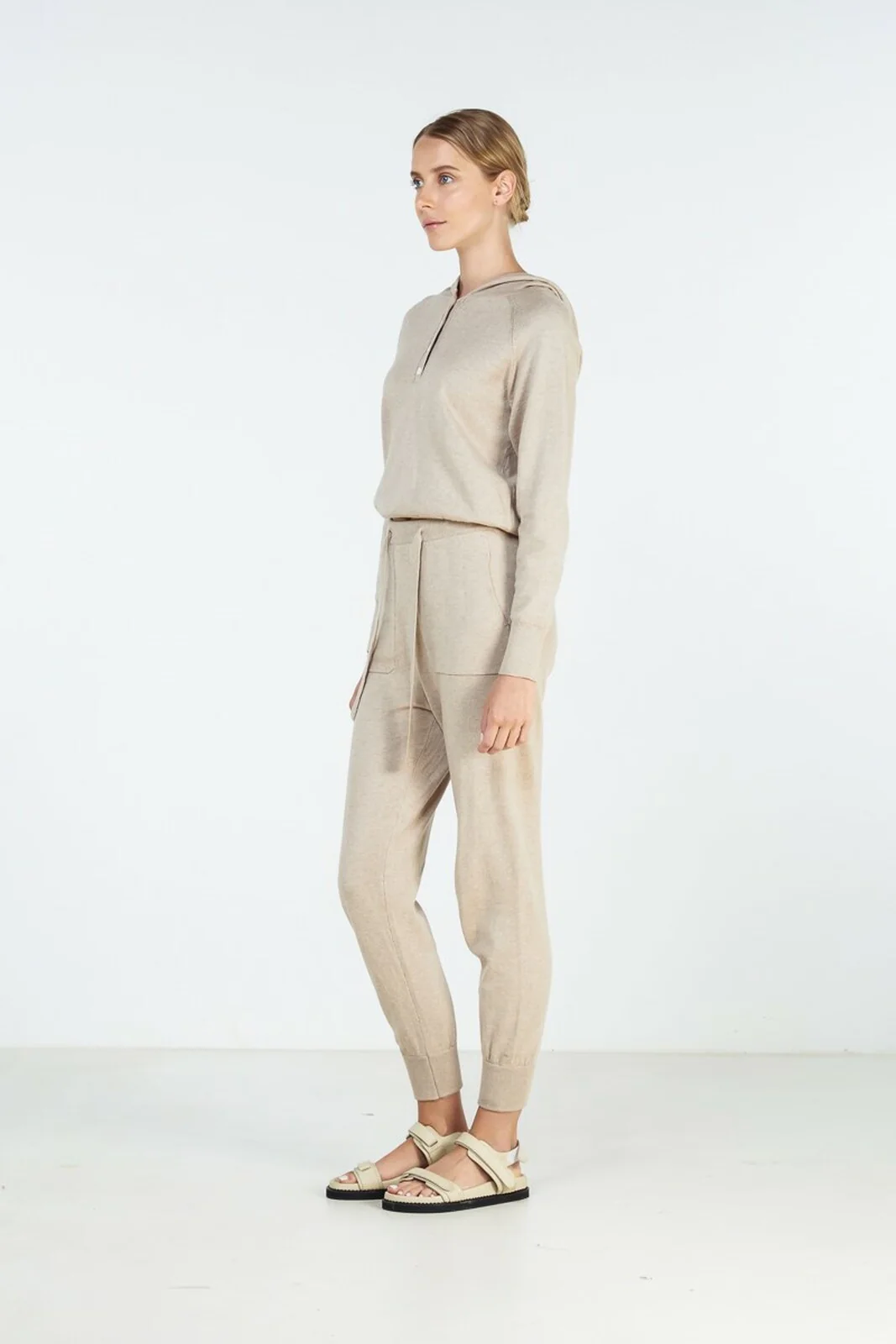 ELKA COLLECTIVE - Hotham Knit Pant (Oatmarle) - Image 3