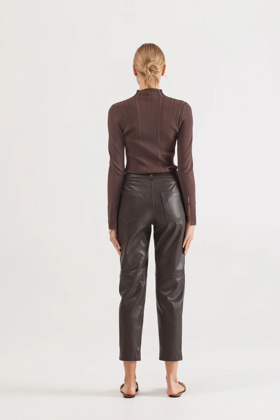 ELKA COLLECTIVE - Iris Pant (Chocolate) - Image 5