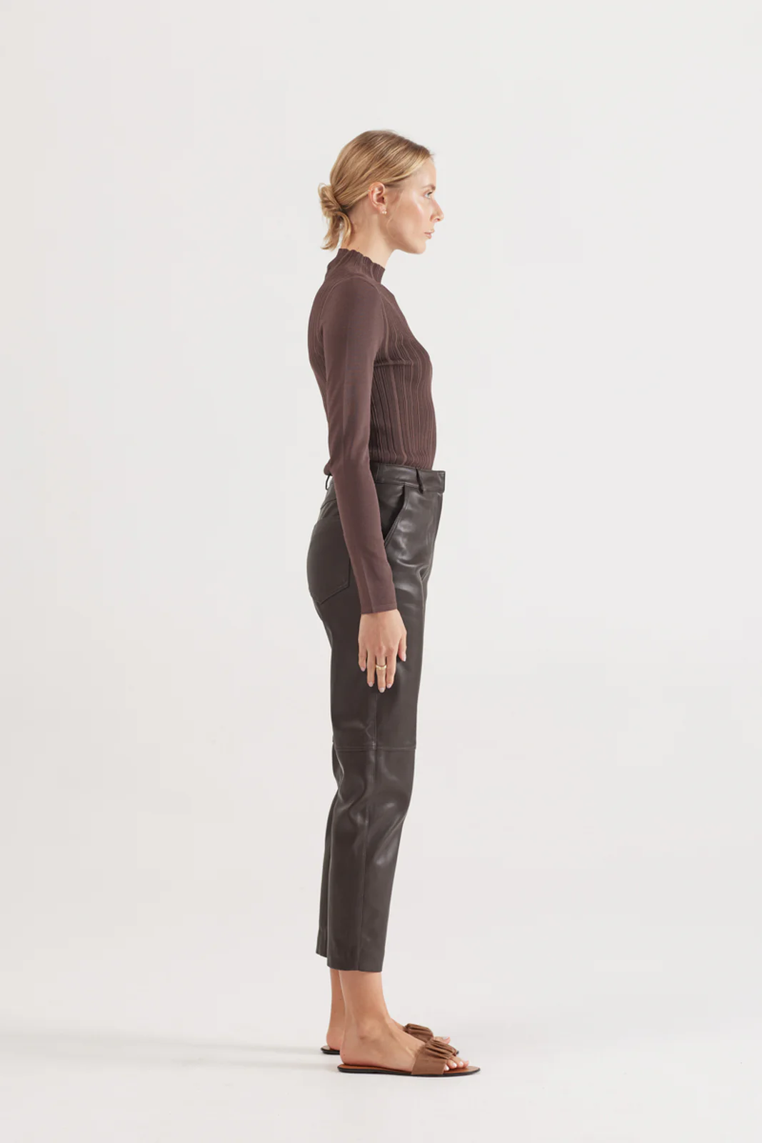 ELKA COLLECTIVE - Iris Pant (Chocolate) - Image 6