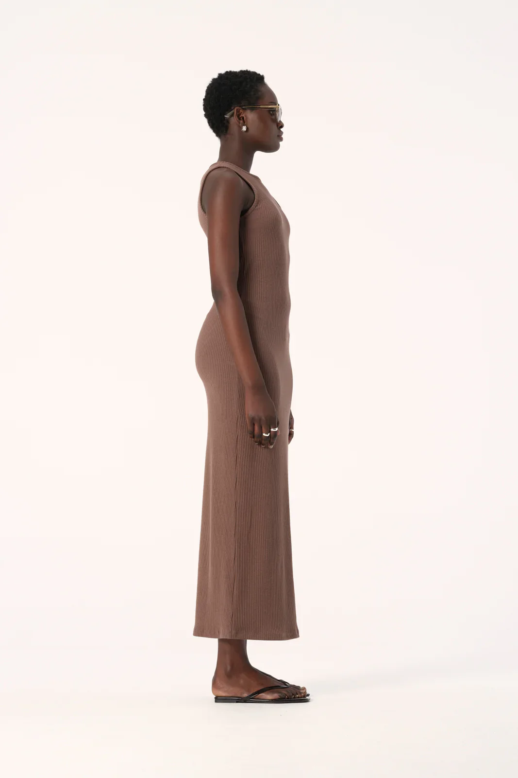 Elka Collective - Liguria Dress (Cocoa) - Image 4