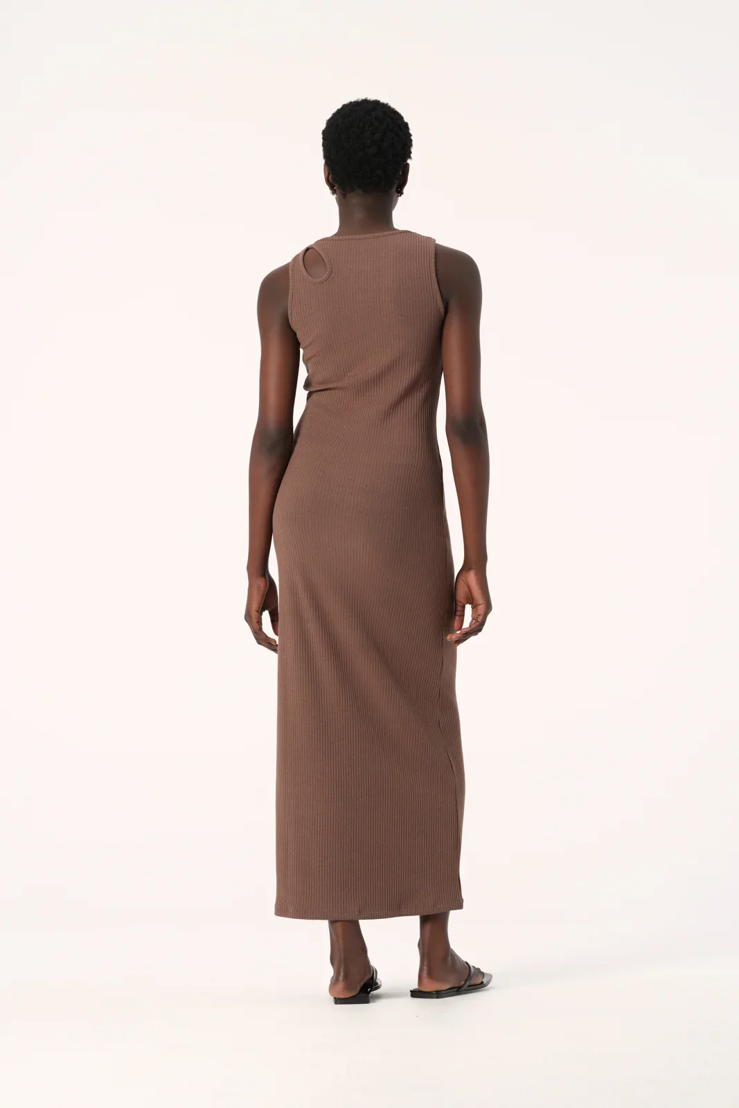 Elka Collective - Liguria Dress (Cocoa) - Image 5