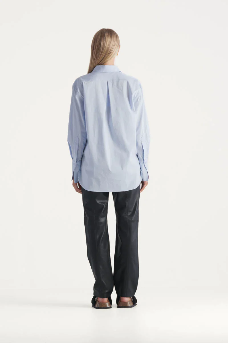 ELKA COLLECTIVE - LORETTA SHIRT (LIGHT BLUE) - Image 3