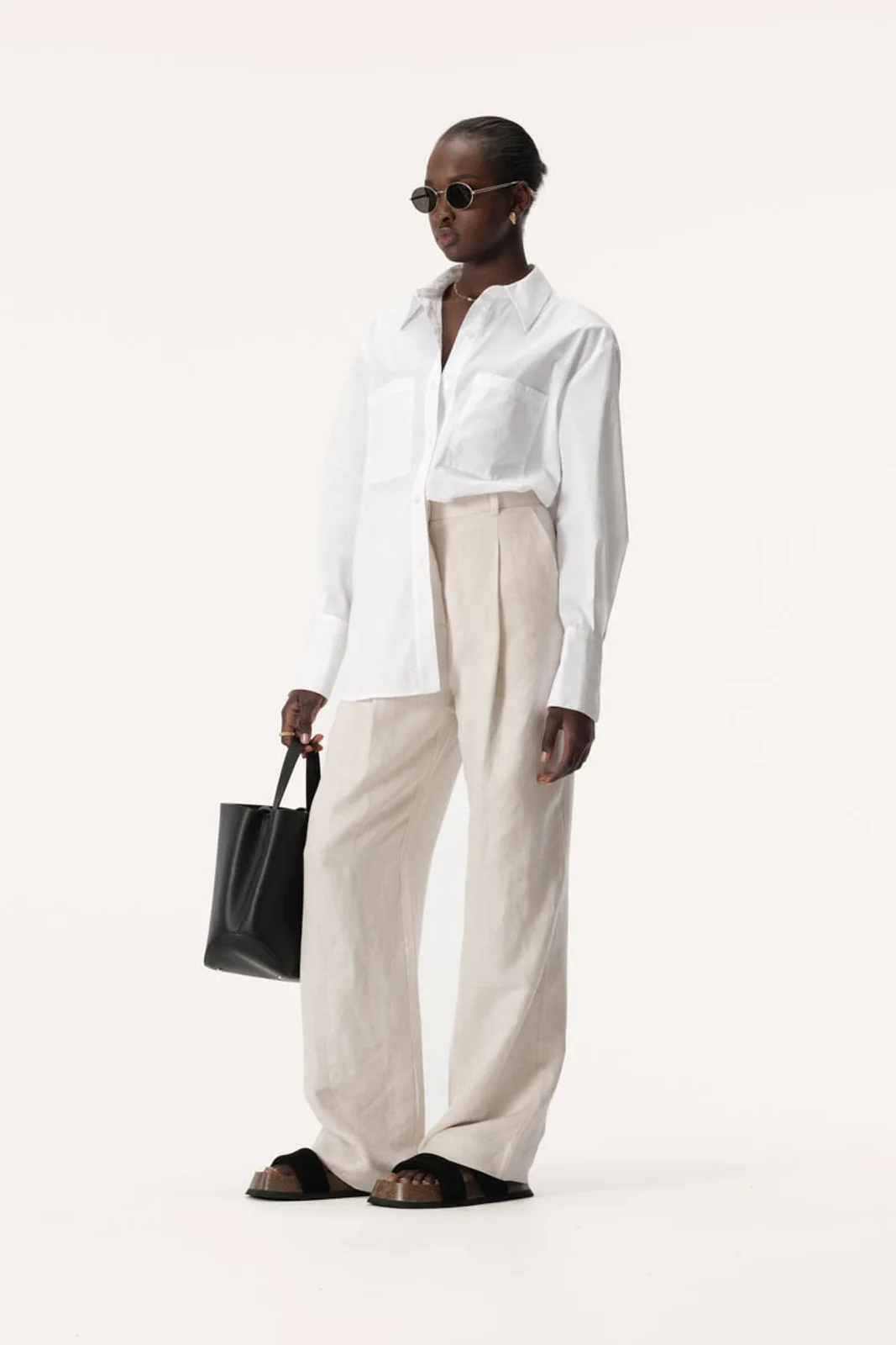ELKA COLLECTIVE - Loretta Shirt (White)
