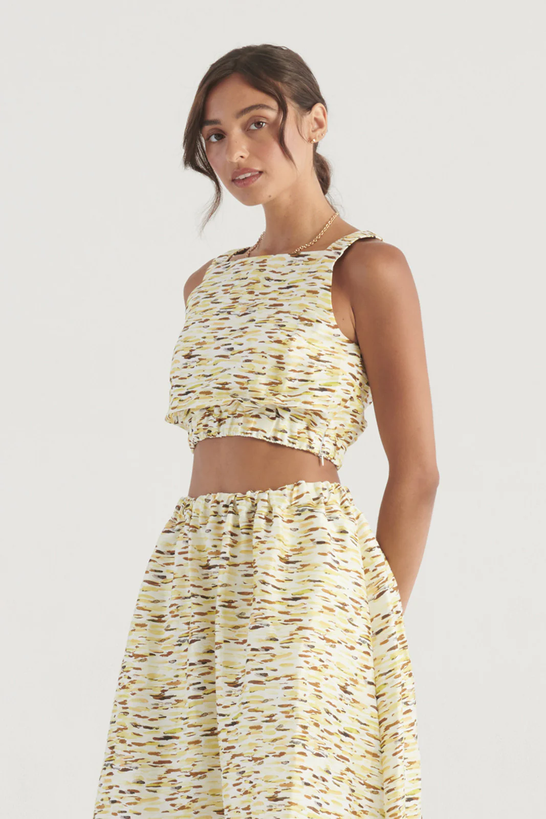 ELKA COLLECTIVE - Mari Top (Citrus Print)