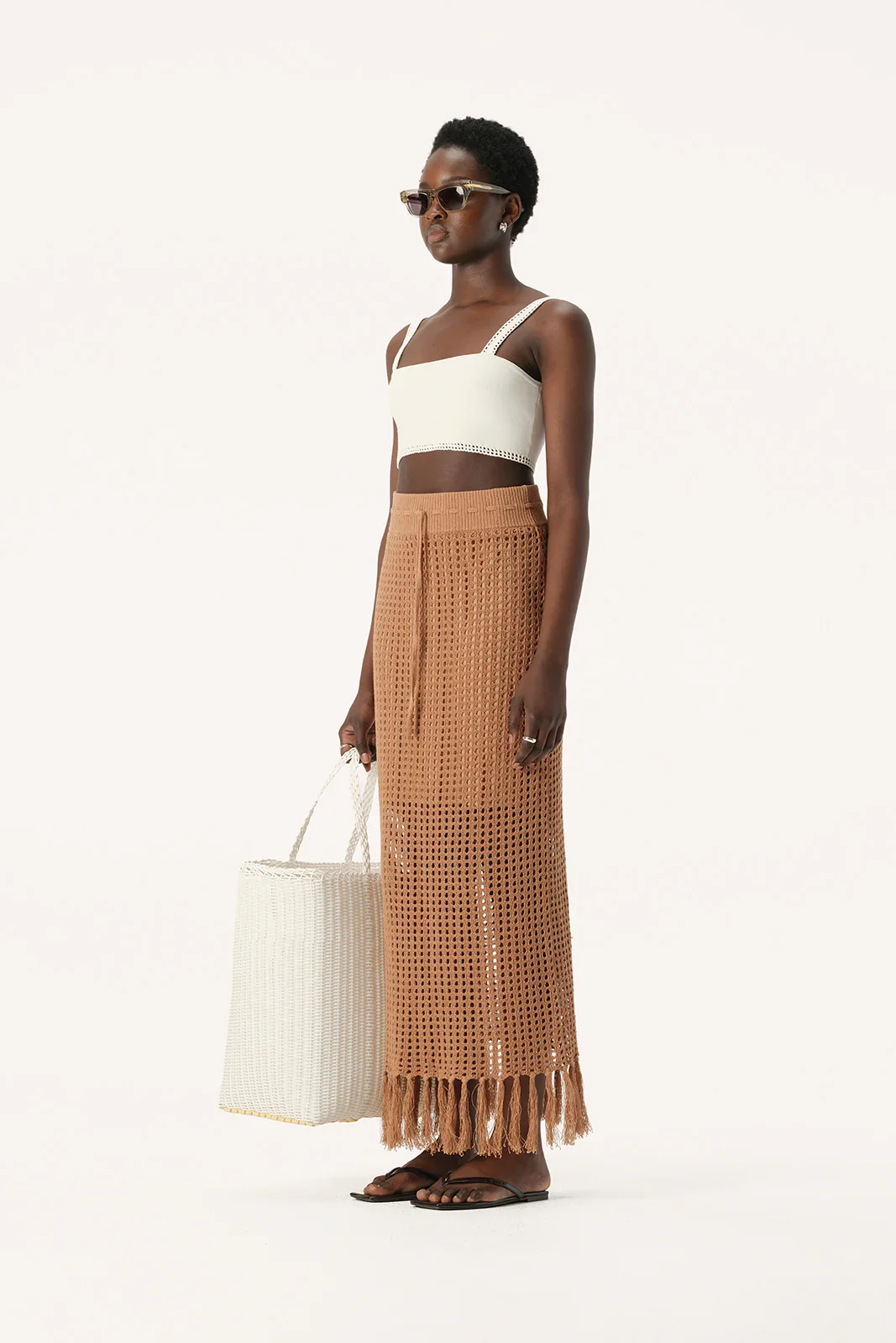 Elka Collective - Martinez Knit Skirt (Camel) - Image 4