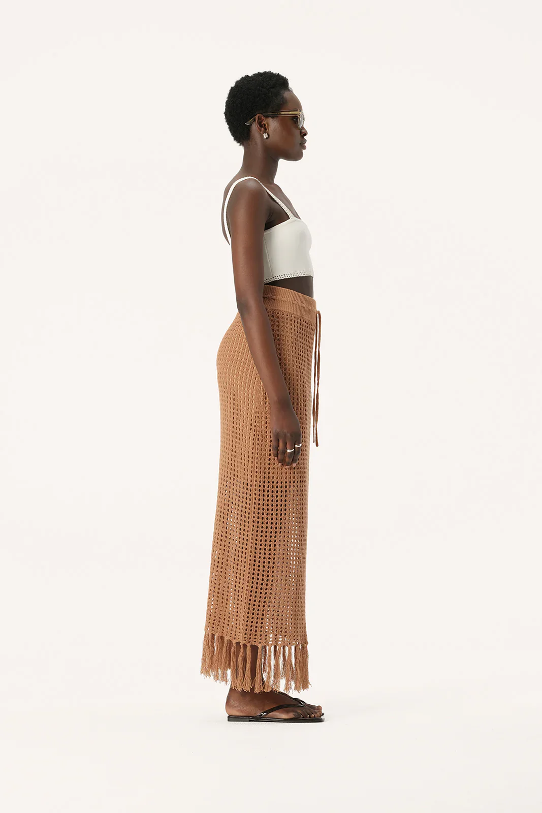 Elka Collective - Martinez Knit Skirt (Camel) - Image 5