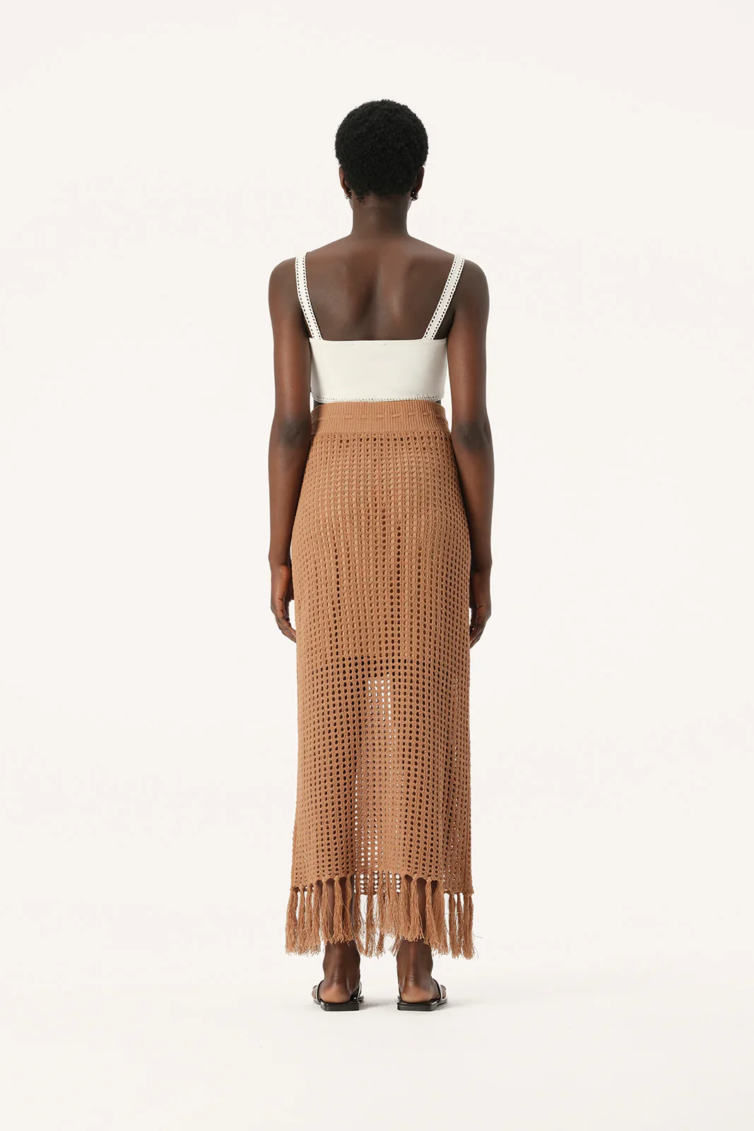 Elka Collective - Martinez Knit Skirt (Camel) - Image 6