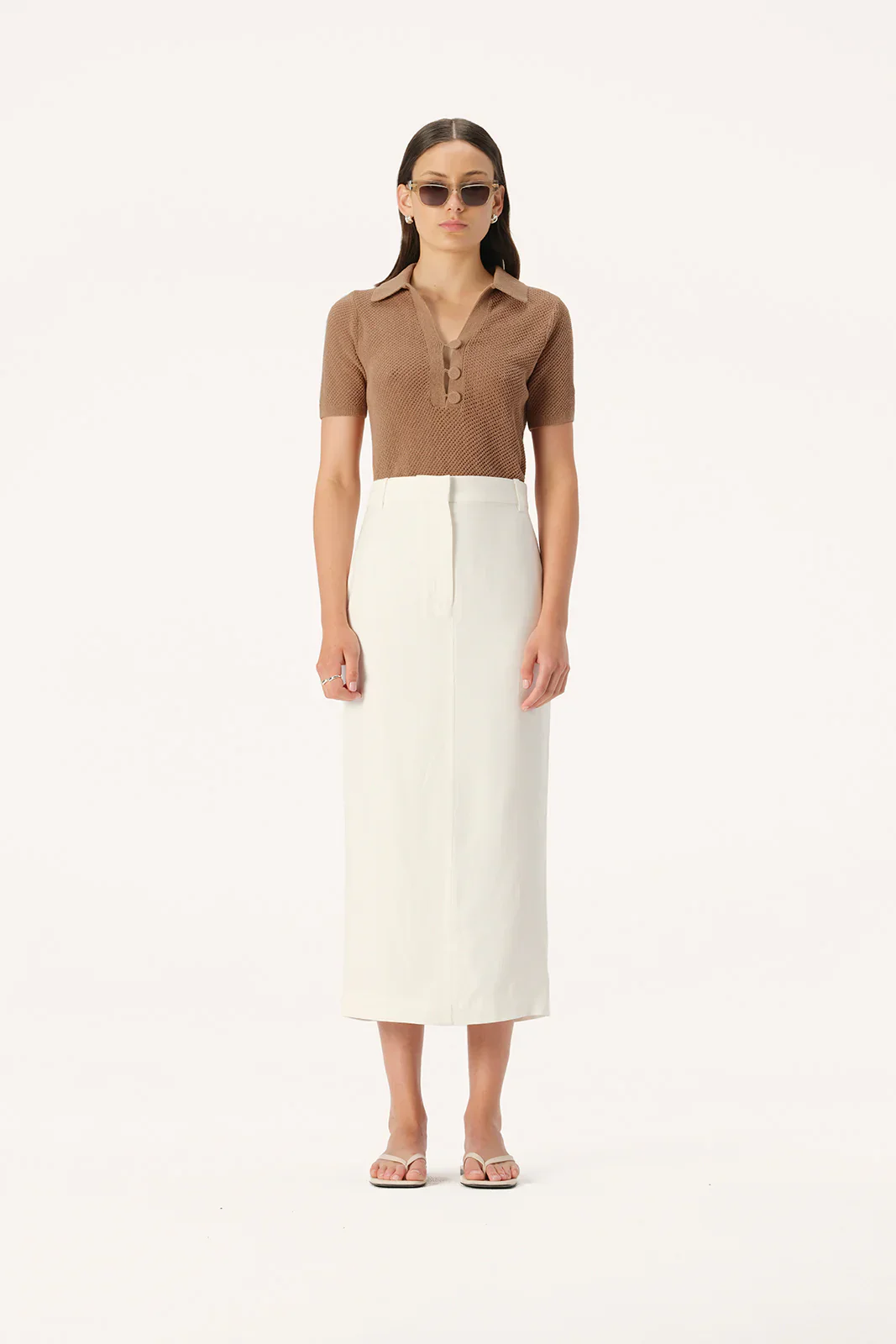 Elka Collective - Martinez Knit Top (Camel)