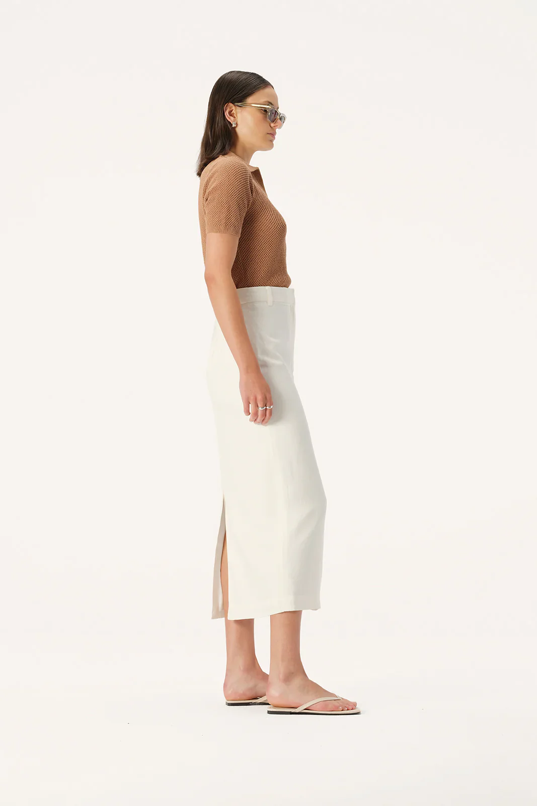 Elka Collective - Martinez Knit Top (Camel) - Image 3