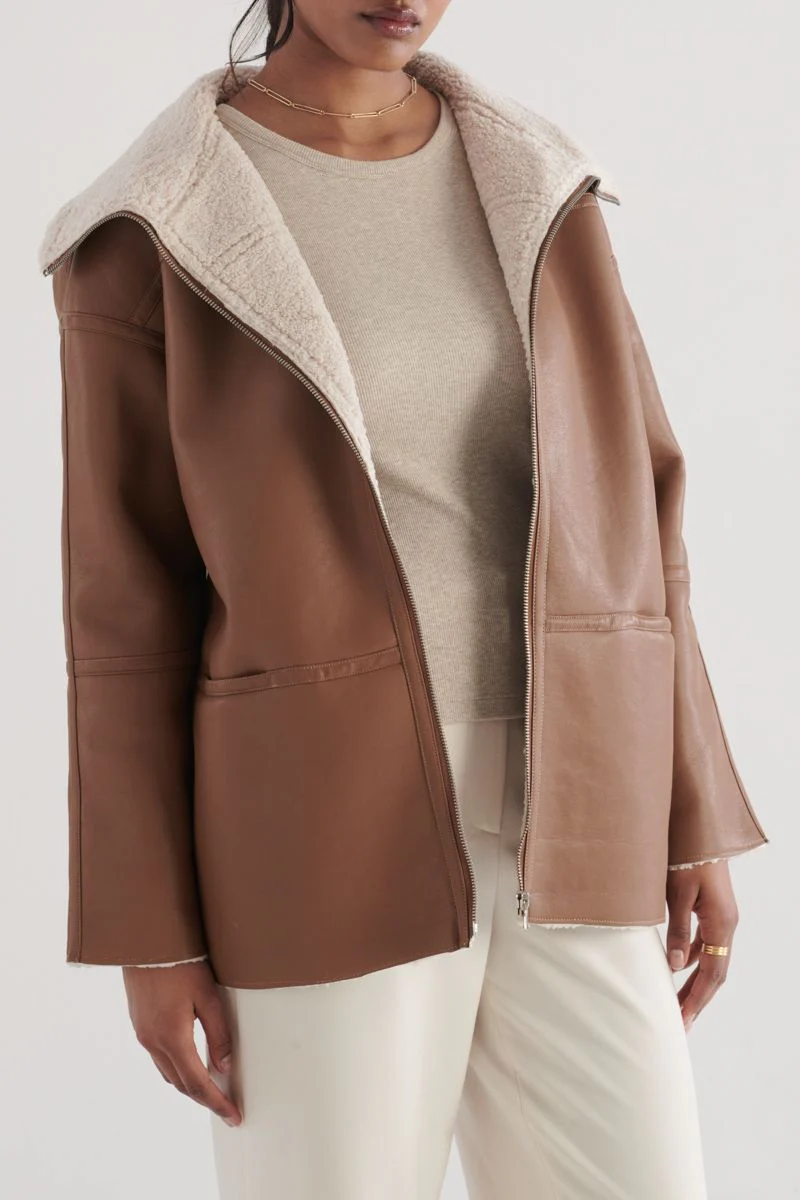 ELKA COLLECTIVE - Michaela Jacket (Camel) - Image 10