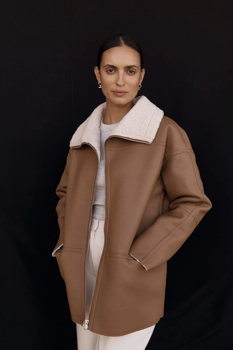 ELKA COLLECTIVE - Michaela Jacket (Camel) - Image 3