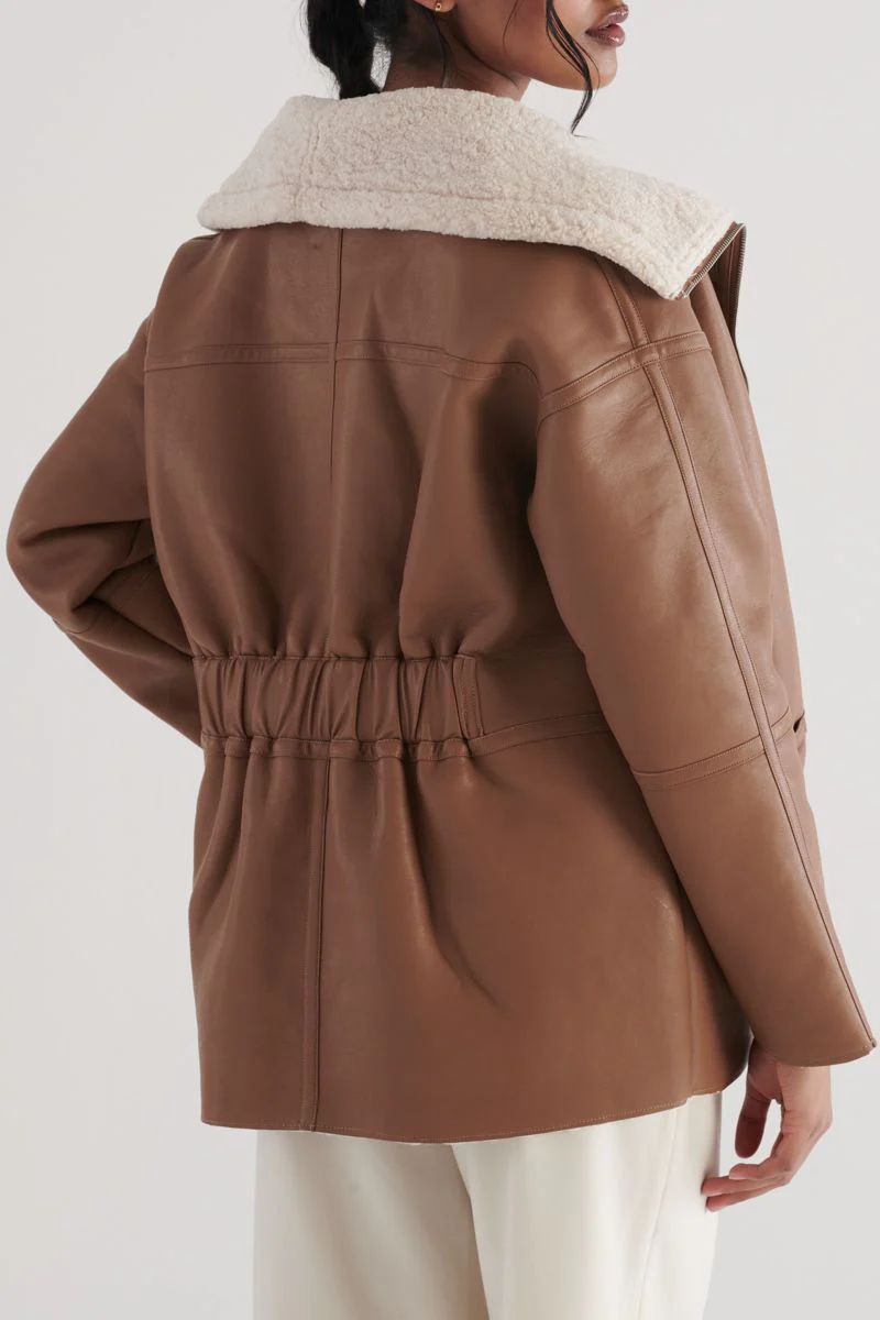 ELKA COLLECTIVE - Michaela Jacket (Camel) - Image 9