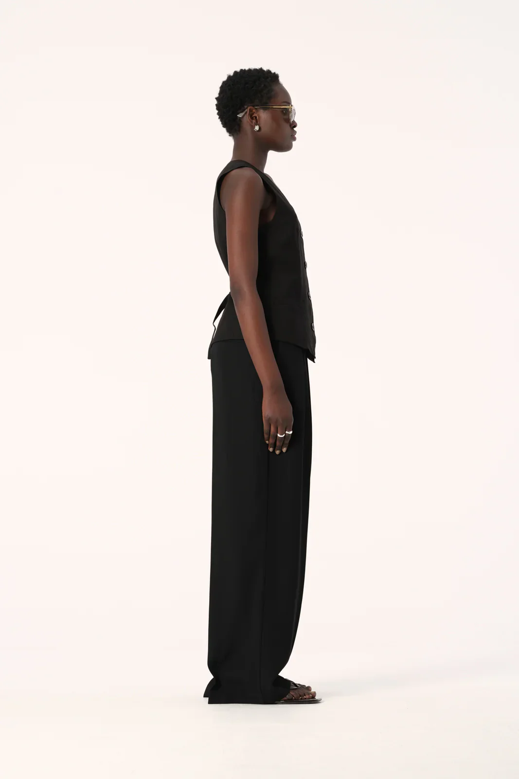 Elka Collective - Nina Vest (Black) - Image 3
