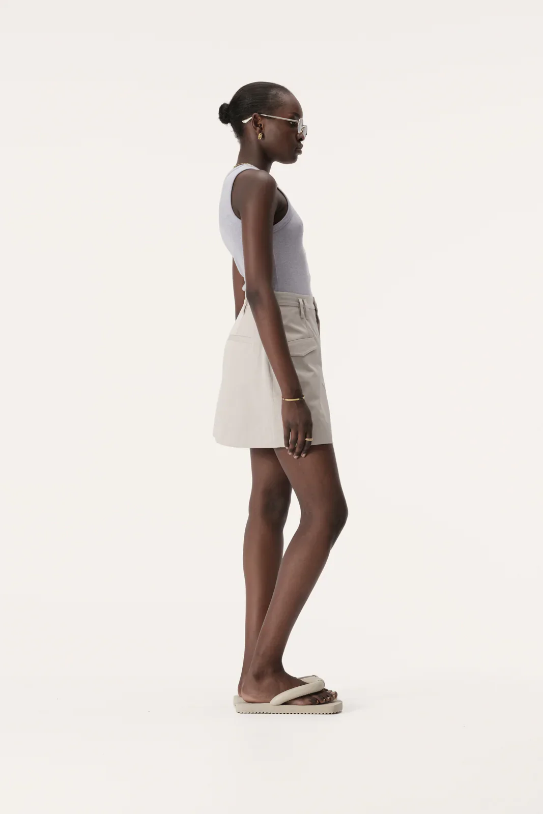ELKA COLLECTIVE - NOLA TANK (LILAC MARLE) - Image 4
