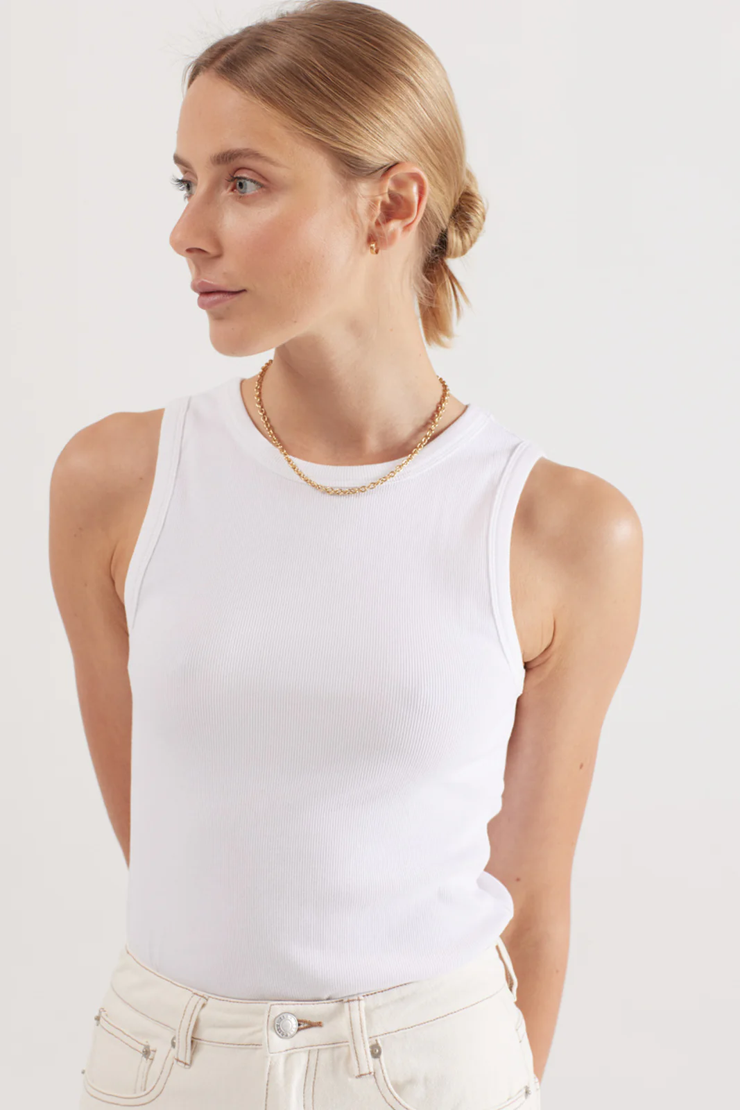 ELKA COLLECTIVE - Nola Tank (White) - Image 5