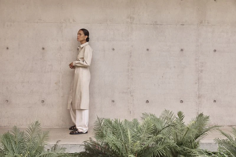 ELKA COLLECTIVE - Reflection Dress (Stone) - Image 4