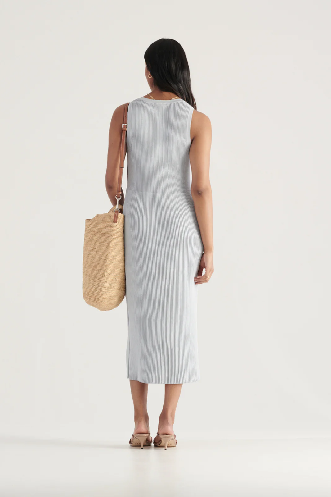 ELKA COLLECTIVE - Stevie Knit Dress (Seamist) - Image 4