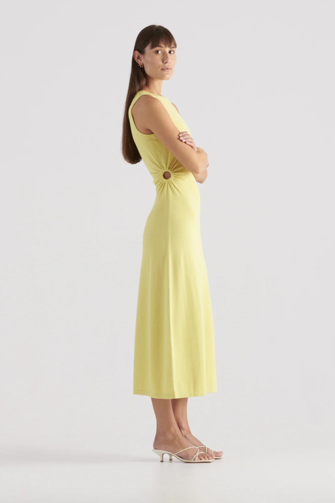 Elka Collective - Theresa Knit Dress (Citrus) - Image 3