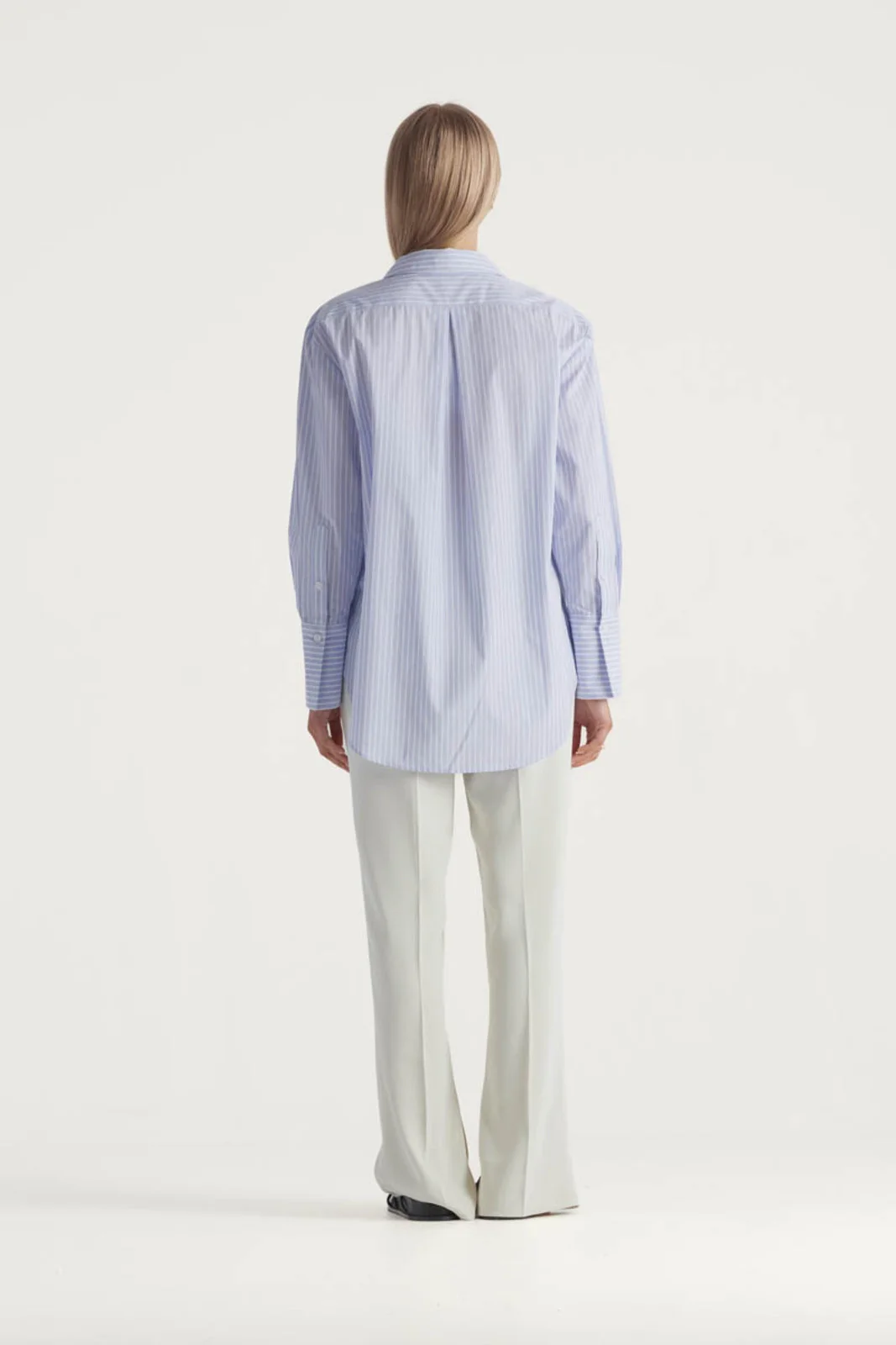 ELKA COLLECTIVE - Tomas Shirt (Sky Blue Stripe) - Image 2