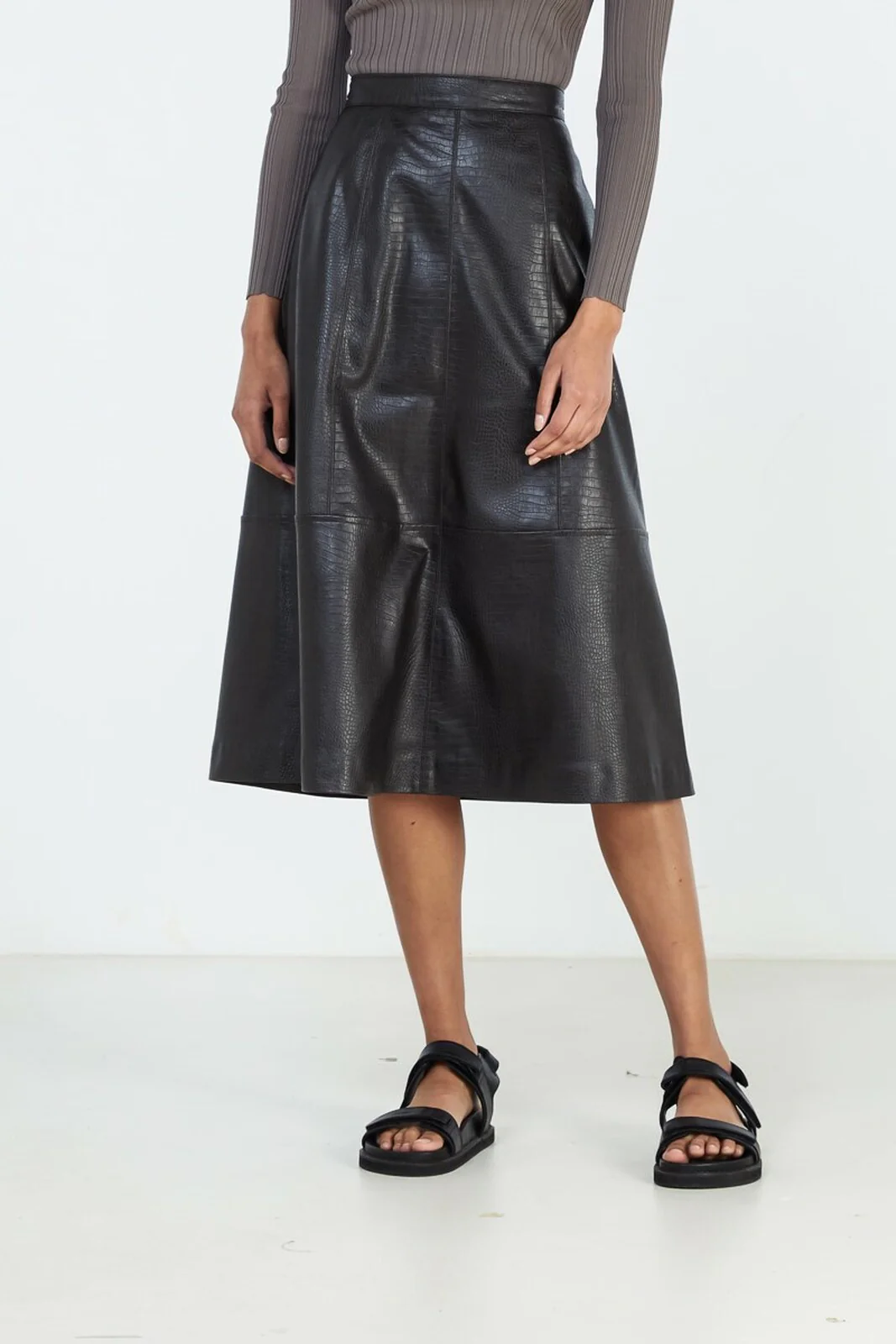 ELKA COLLECTIVE - Vail Skirt (Chocolate) - Image 3
