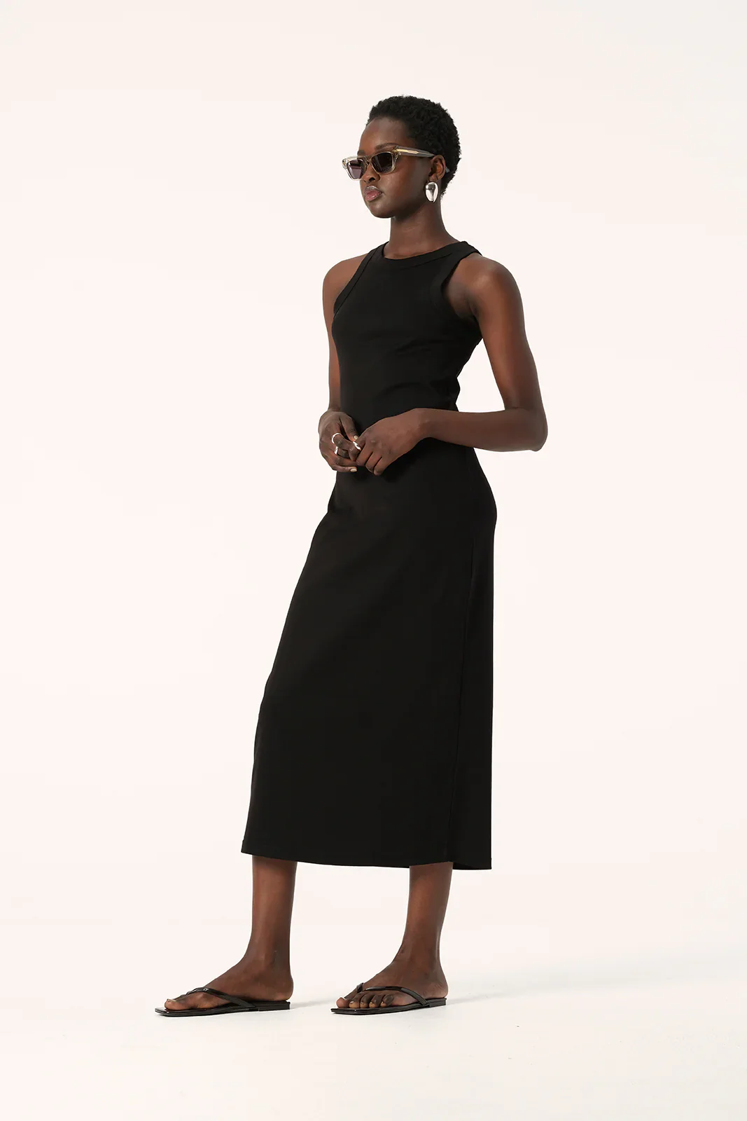 Elka Collective - Zoe Tank Dress (Black) - Image 3