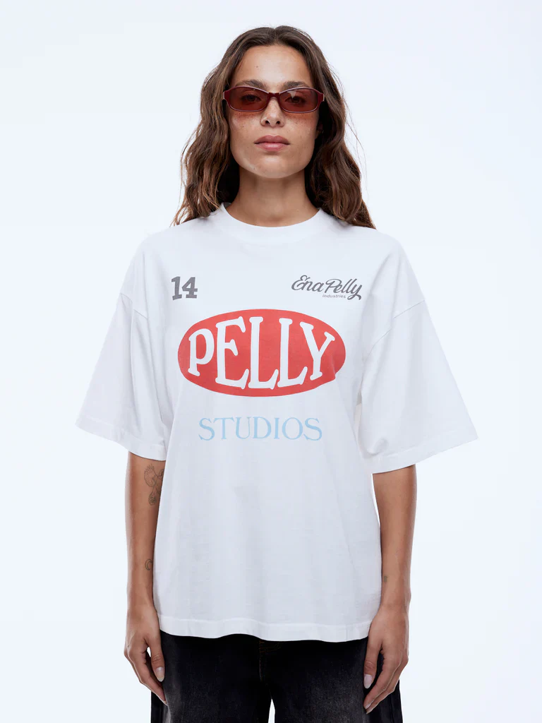 ENA PELLY - PELLY SPORT TEE (VINTAGE WHITE) - Image 4