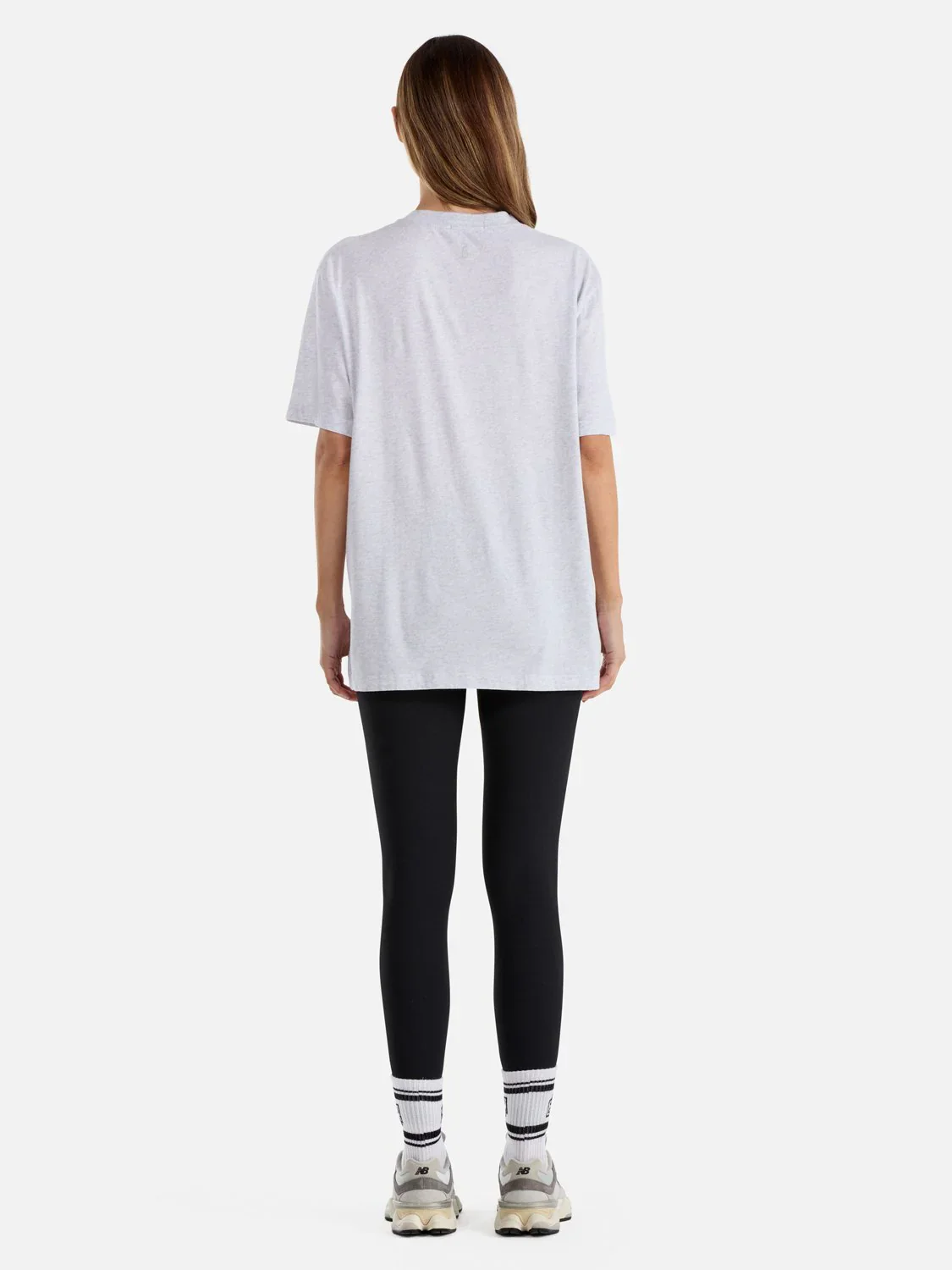 ENA PELLY - A LEAGUE TEE (WHITE MARLE) - Image 3