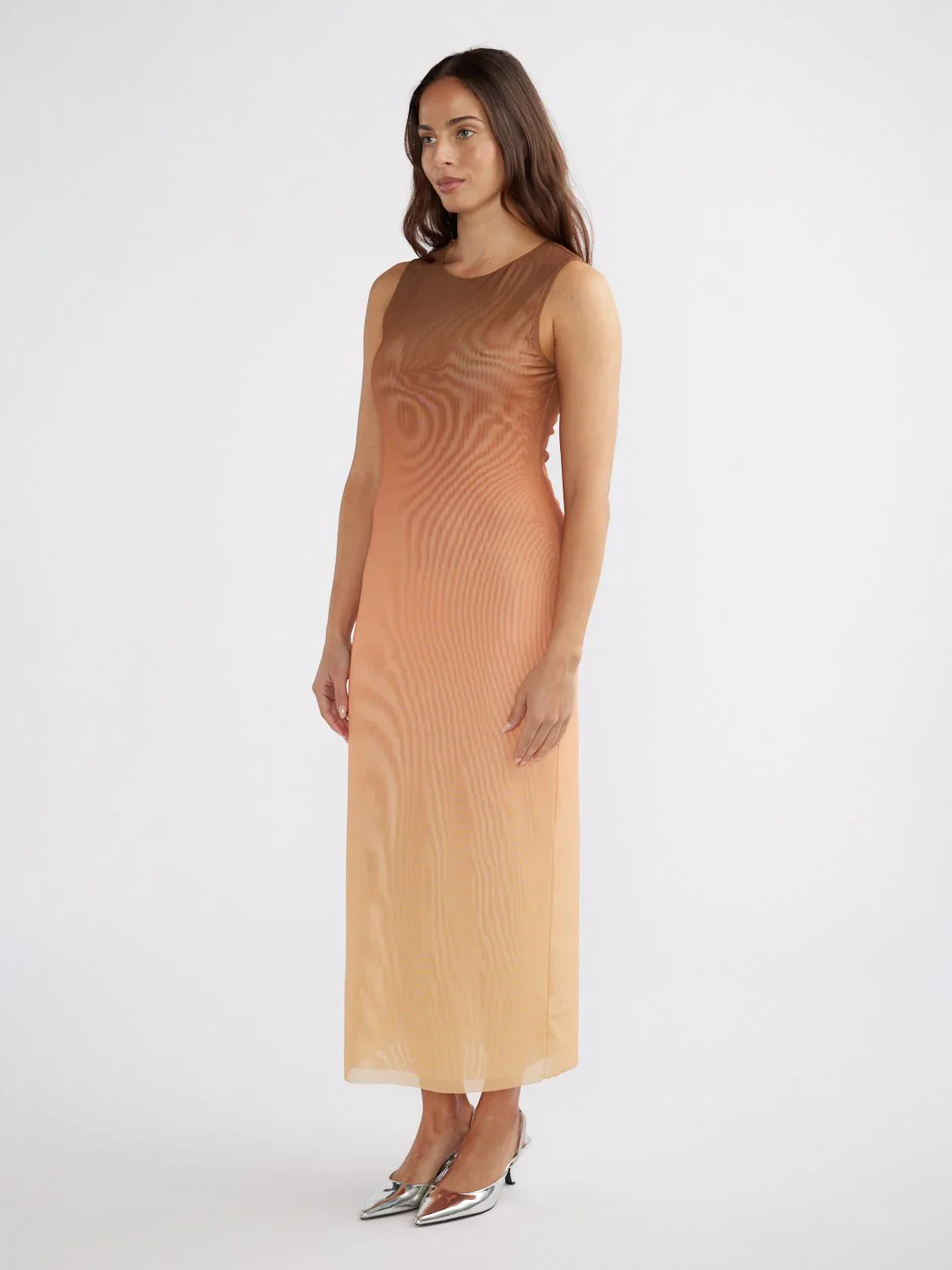 ENA PELLY - ARI OMBRE DRESS (SUNSET OMBRE) - Image 3