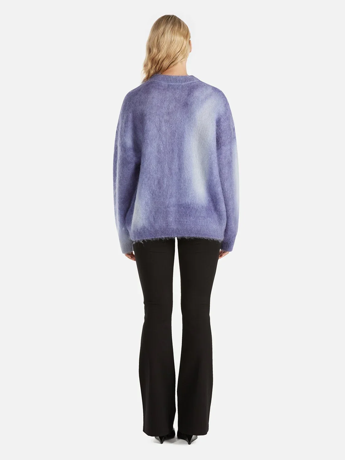 ENA PELLY - DELILAH KNIT PULLOVER (IRIS SWIRL) - Image 3