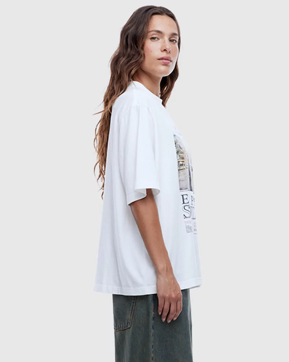 ENA PELLY - EP JOURNAL TEE (VINTAGE WHITE) - Image 4