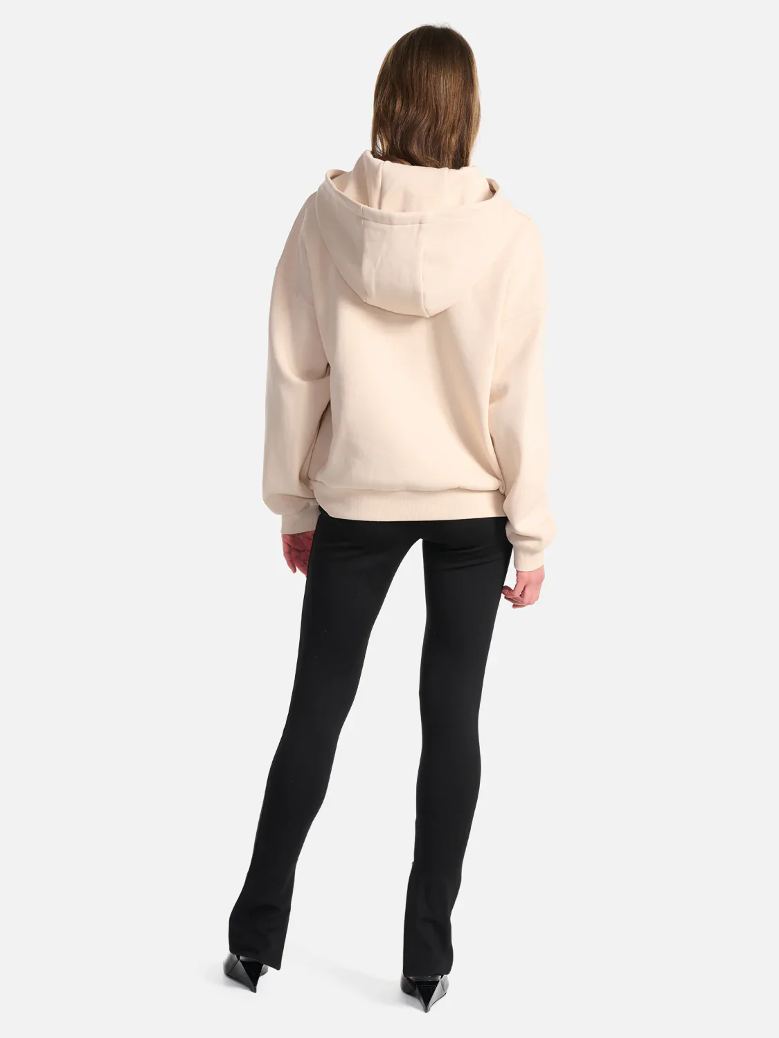 ENA PELLY - FLAWLESS HOODED SWEATER (BISCUIT) - Image 4