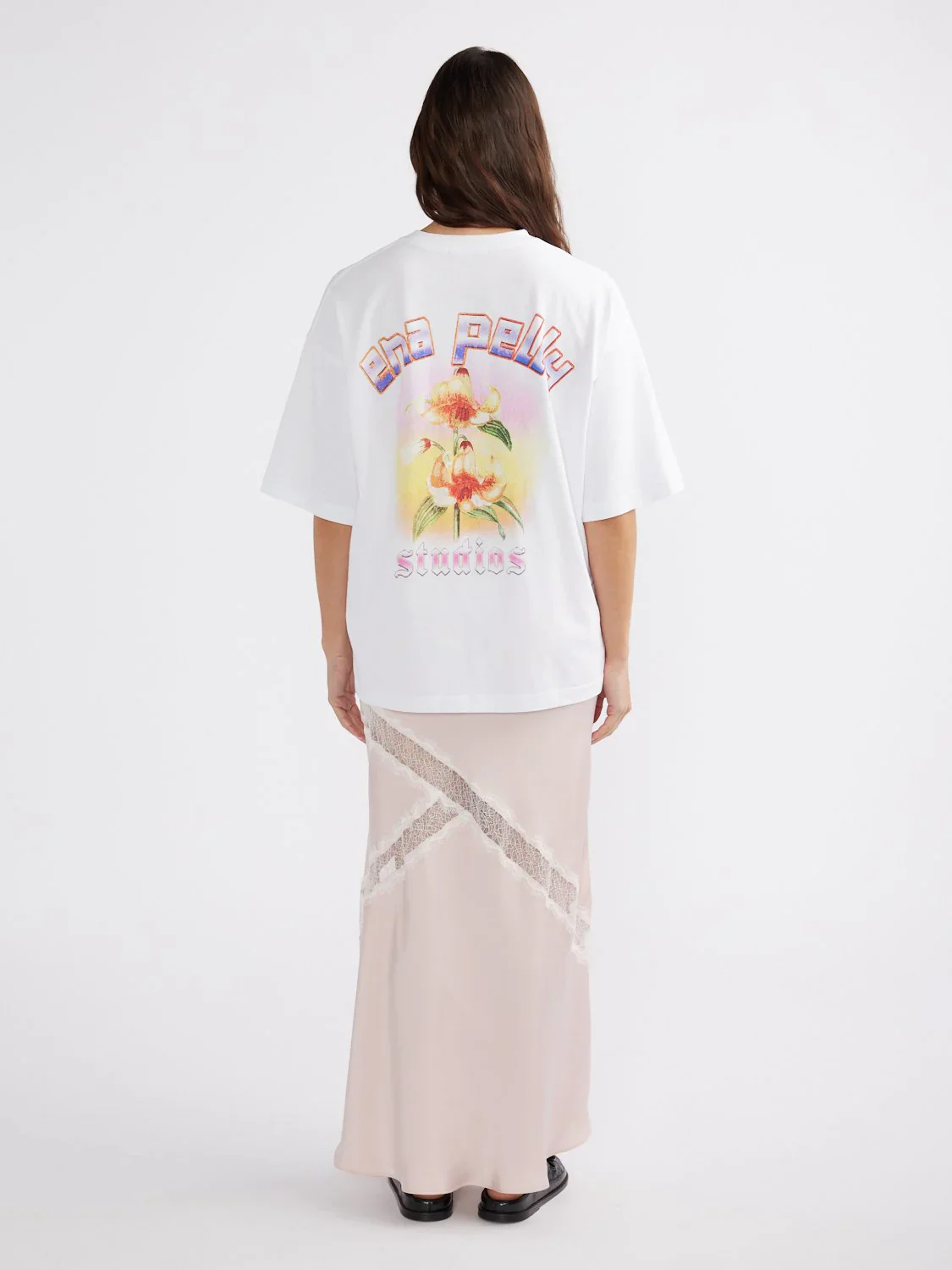 ENA PELLY - GOLDIE TEE (WHITE) - Image 2