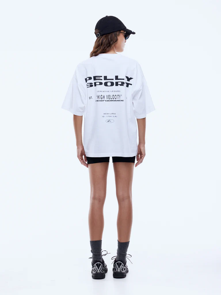 ENA PELLY - HIGH VELOCITY TEE (WHITE) - Image 2