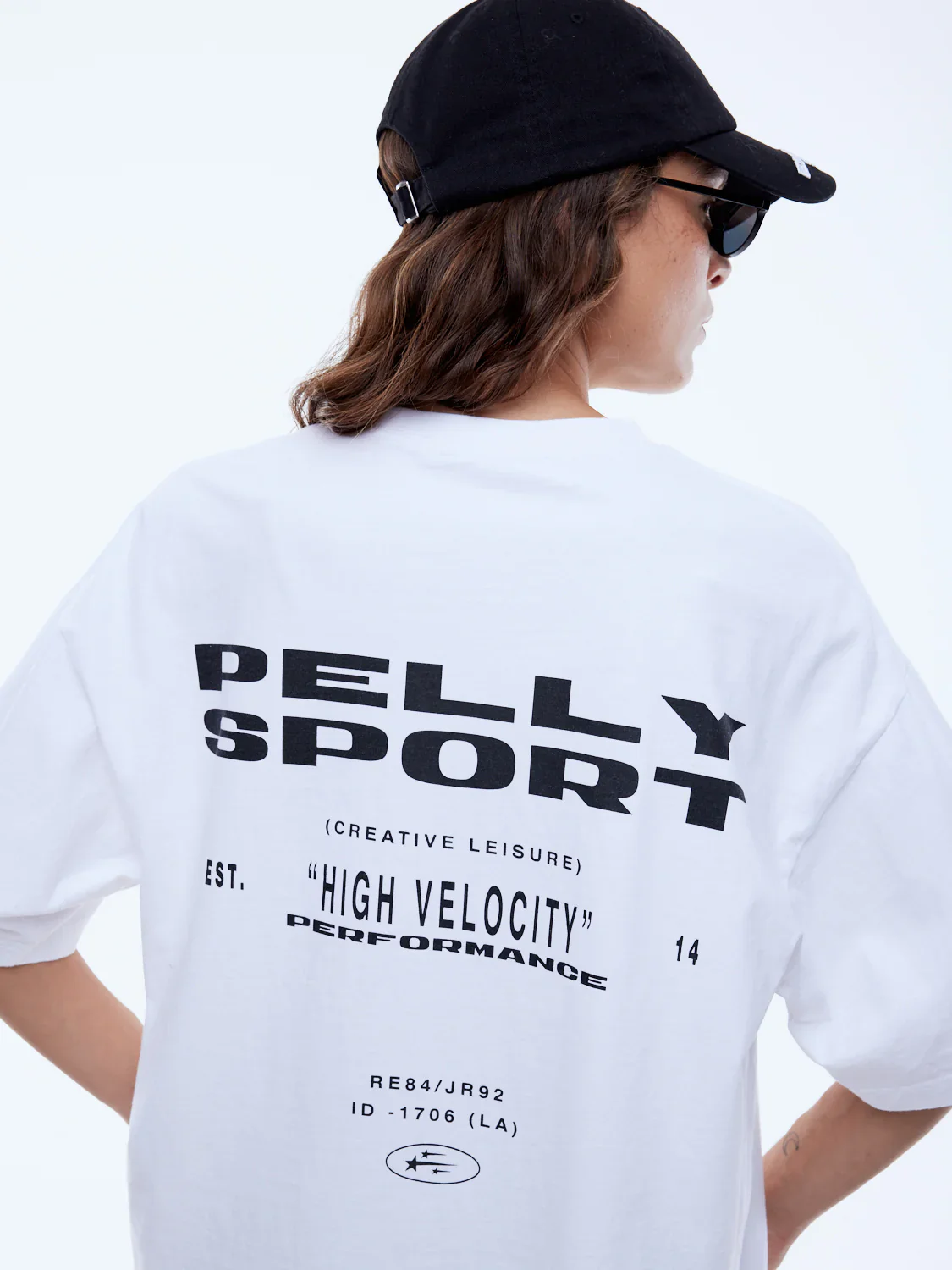 ENA PELLY - HIGH VELOCITY TEE (WHITE) - Image 4